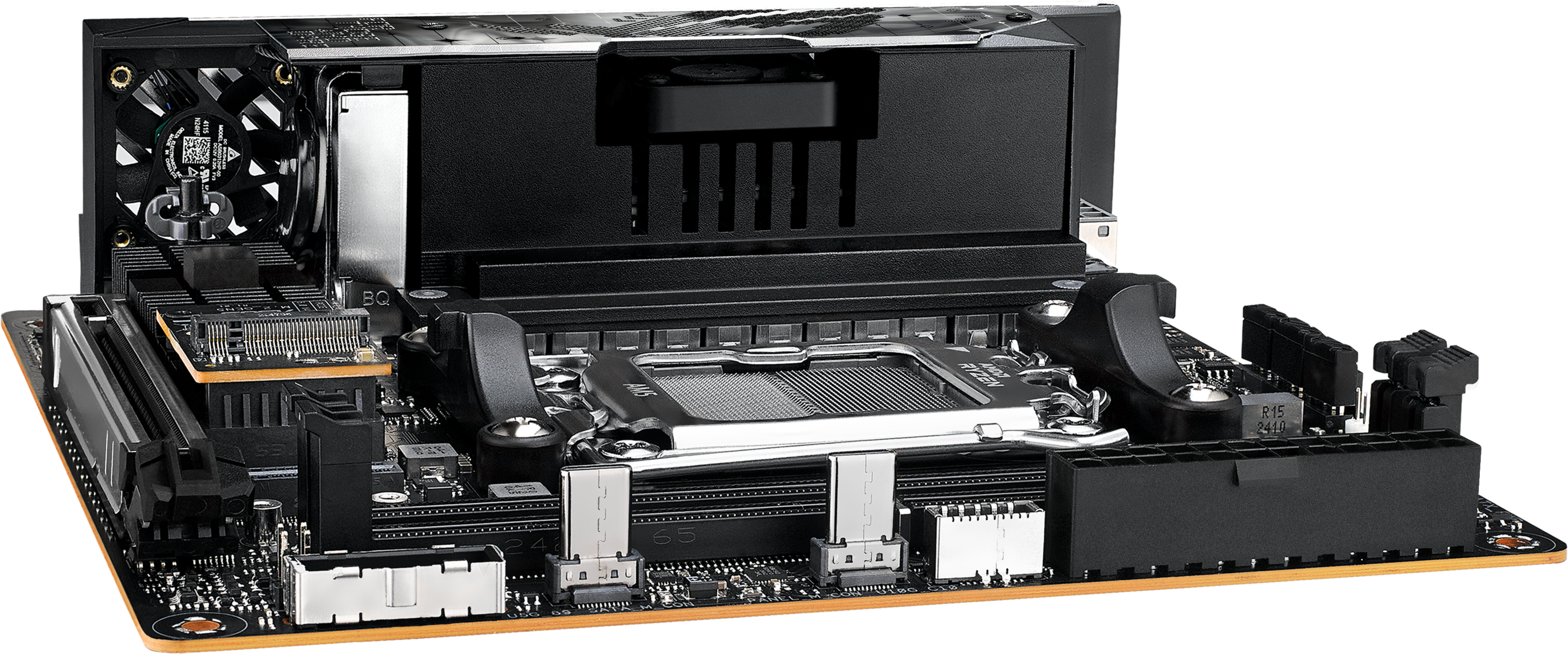 Материнcкая плата ASUS ROG STRIX X870-I GAMING WIFI sAM5 (90MB1IW0-M0EAY0) фото 