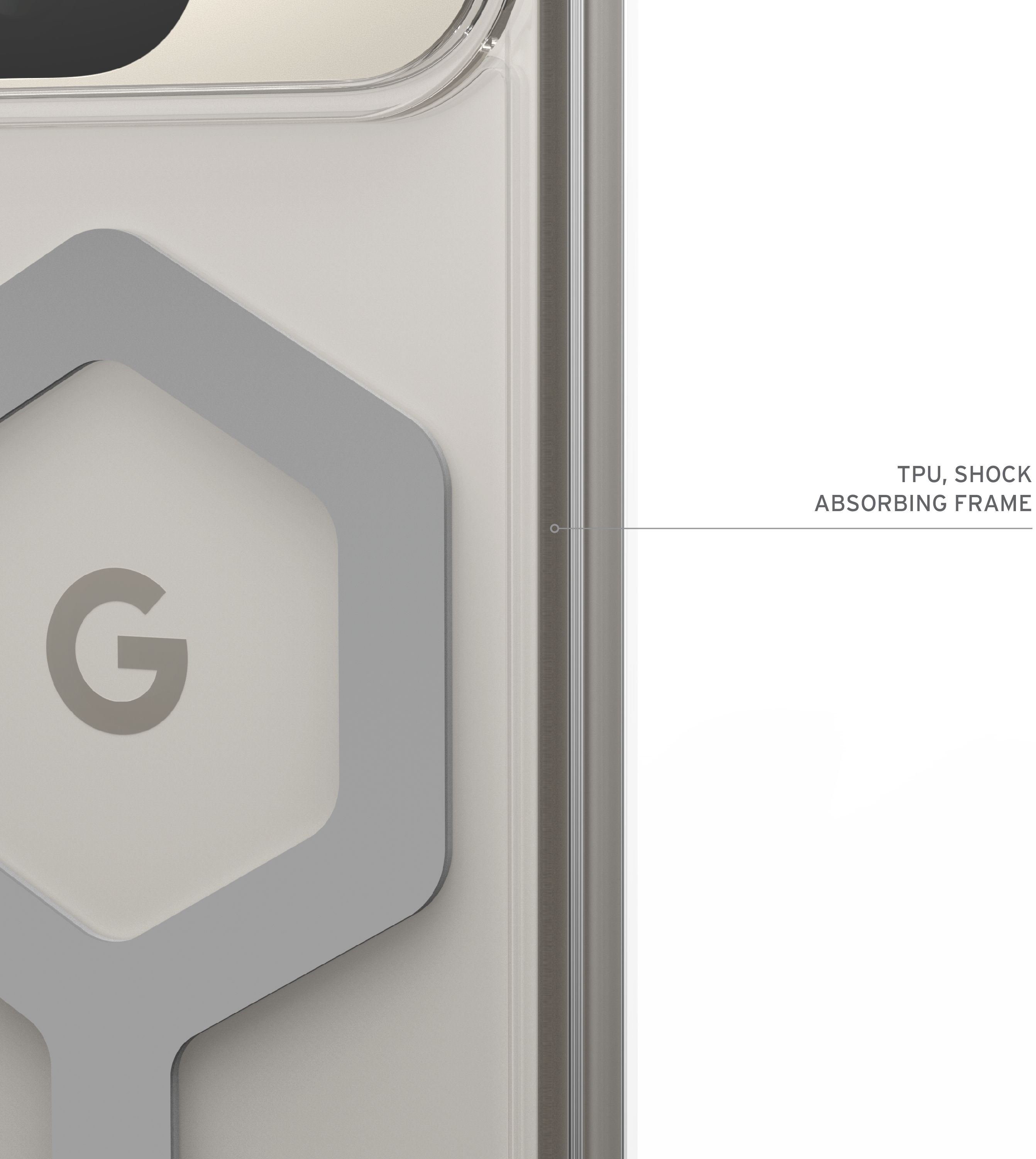 Чехол UAG для Google Pixel 9, Plyo Pro Magnetic, Ice/Silver (614457114333) фото 12