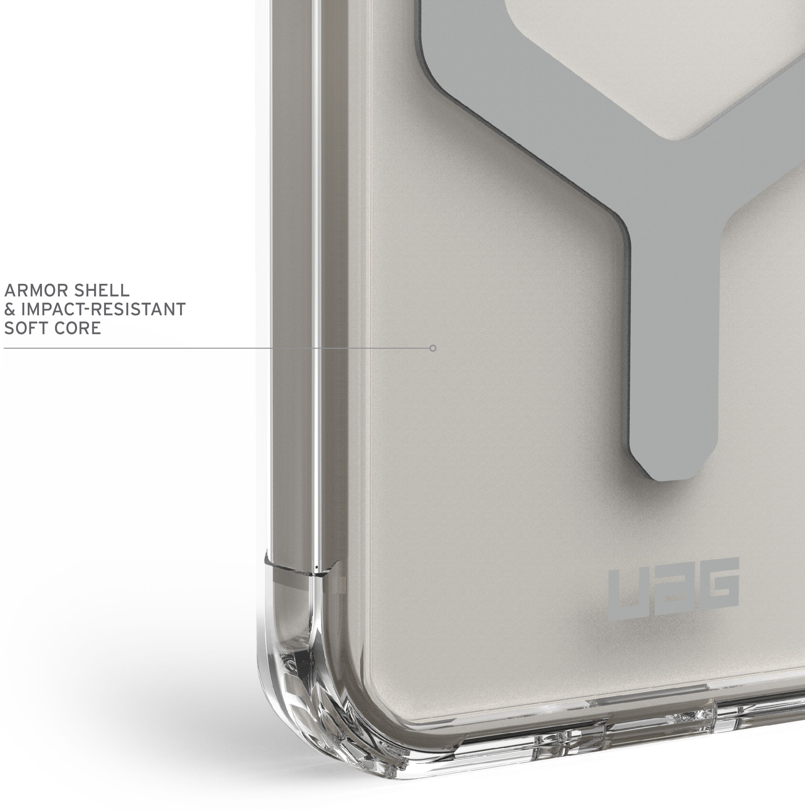 Чехол UAG для Google Pixel 9, Plyo Pro Magnetic, Ice/Silver (614457114333) фото 11