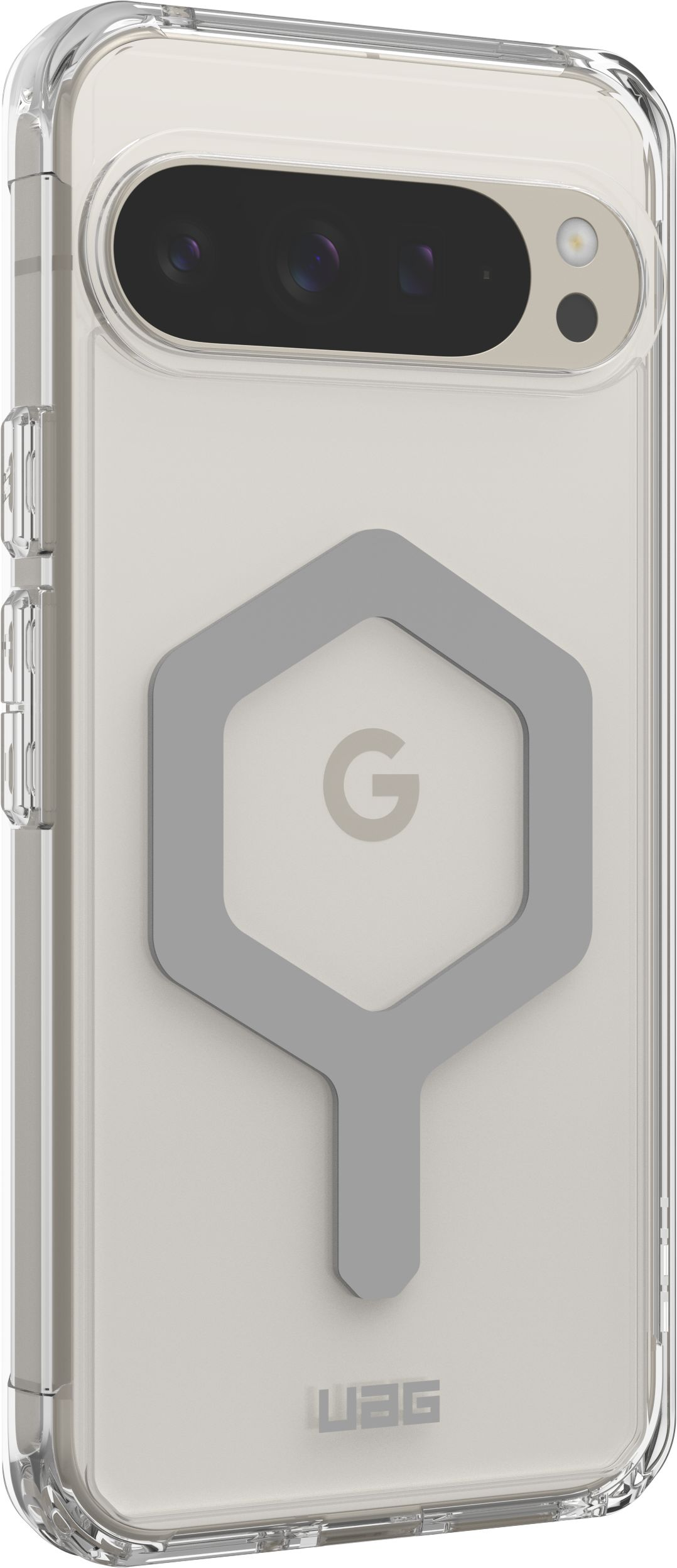 Чехол UAG для Google Pixel 9 Pro XL, Plyo Pro Magnetic, Ice/Silver (614456114333) фото 2