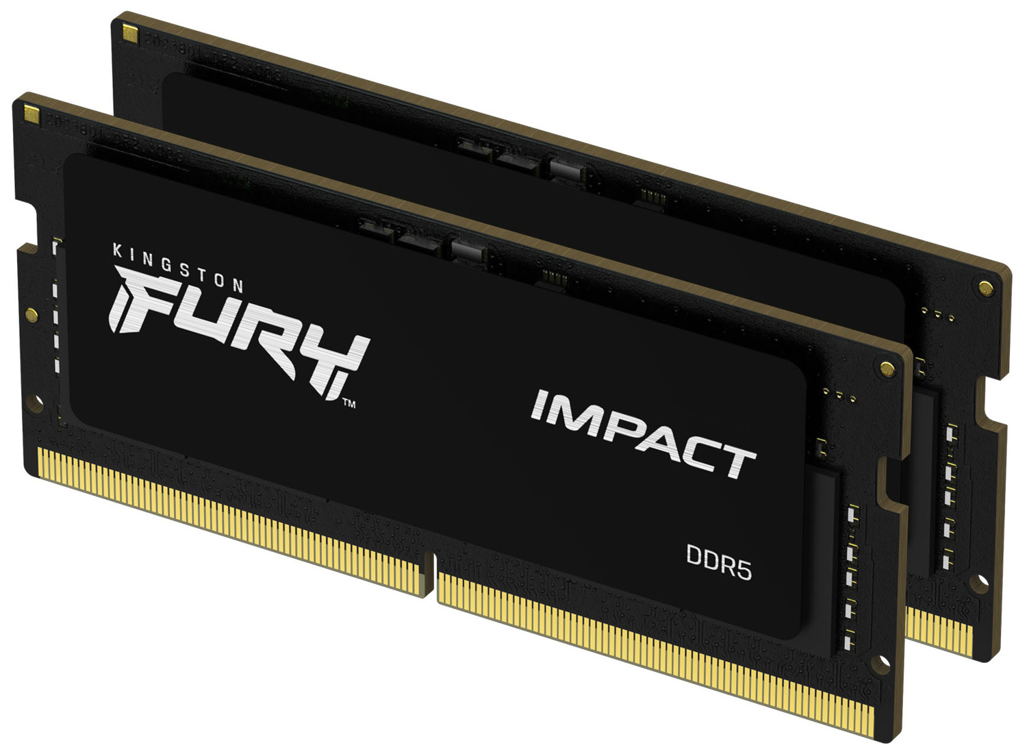 Память для ноутбука Kingston DDR5 16GB KIT (8GBx2) 4800 FURY Impact (KF548S38IBK2-16) фото