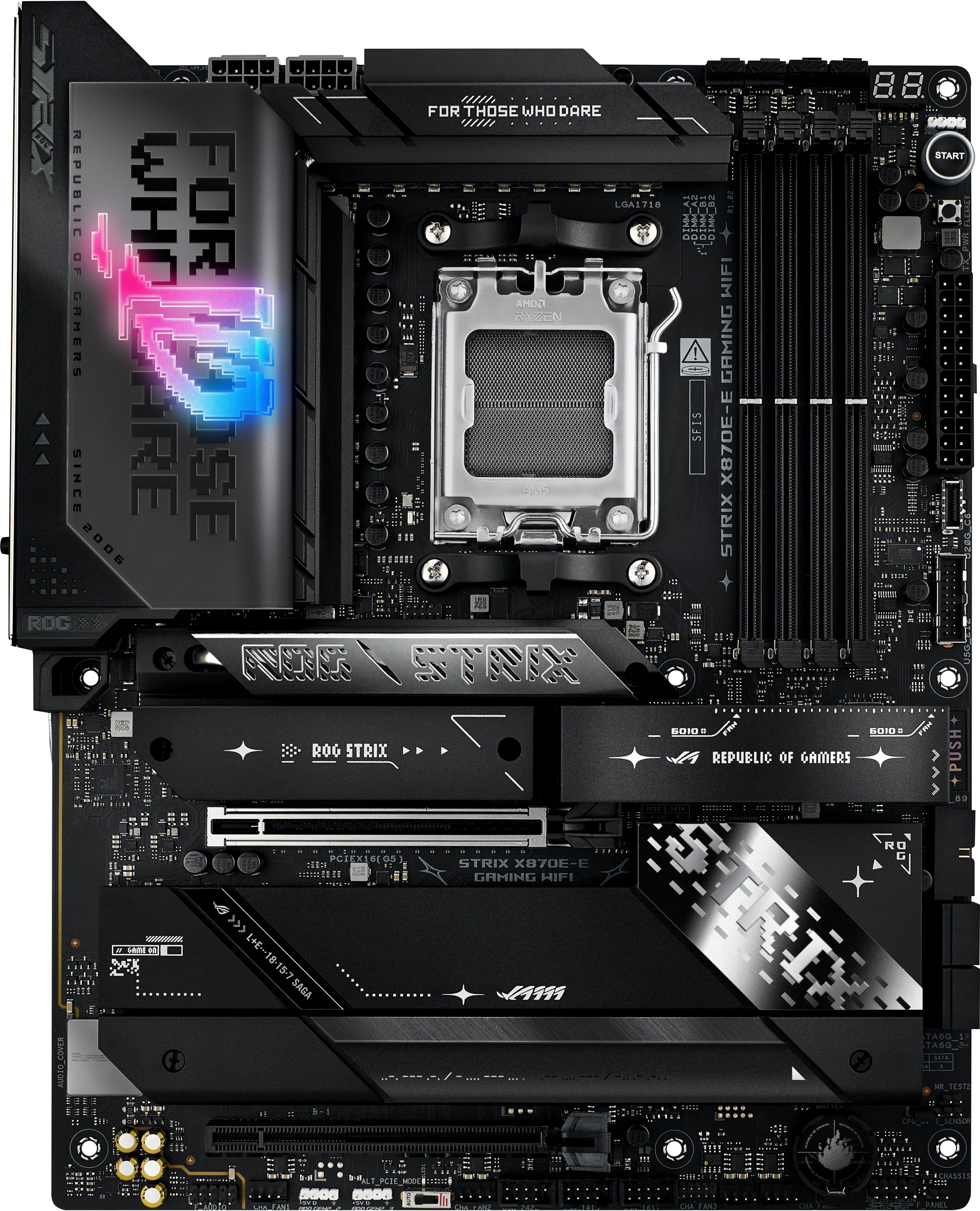 Материнcкая плата ASUS ROG STRIX X870E-E GAMING WIFI (90MB1IB0-M0EAY0) фото 