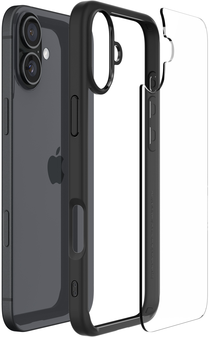 Чохол Spigen для Apple iPhone 16, Ultra Hybrid, Matte Black (ACS08201)фото9