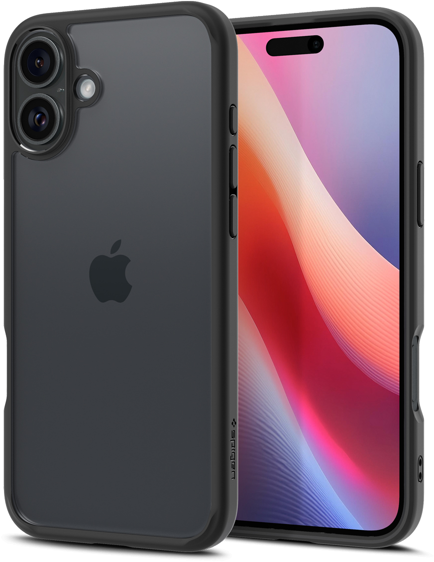 Чохол Spigen для Apple iPhone 16, Ultra Hybrid, Matte Black (ACS08201)фото6