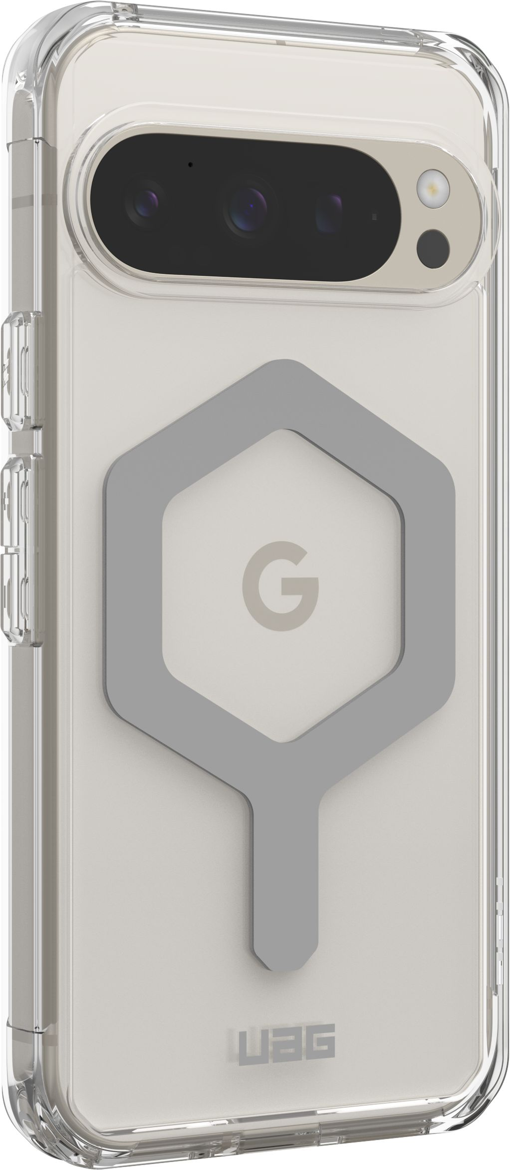 Чехол UAG для Google Pixel 9 Pro, Plyo Pro Magnetic, Ice/Silver (614458114333) фото 2