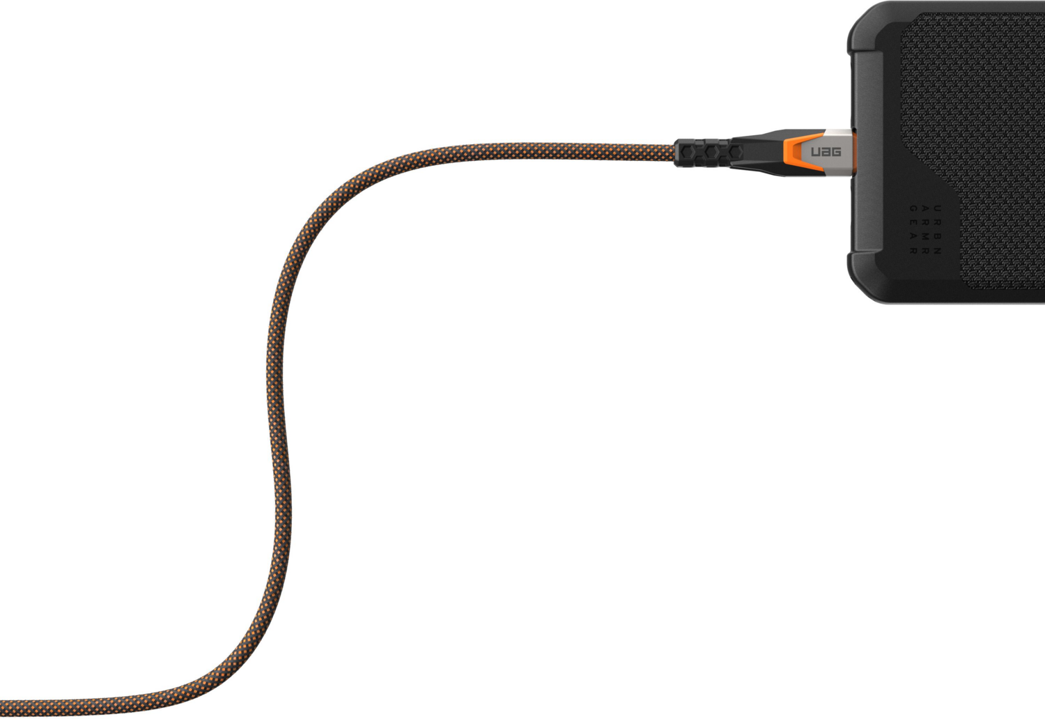 Кабель UAG Type-C - Type-C Data/Charge 0.75м 240Вт Rugged Double Braided Nylon (9B4415114097)фото