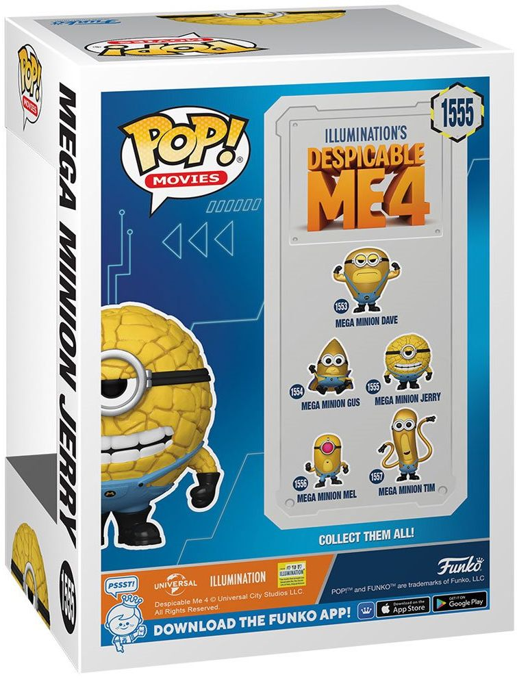 Колекційна фігурка Funko POP! Despicable Me 4: Mega Minion Jerry (5908305248378)фото3