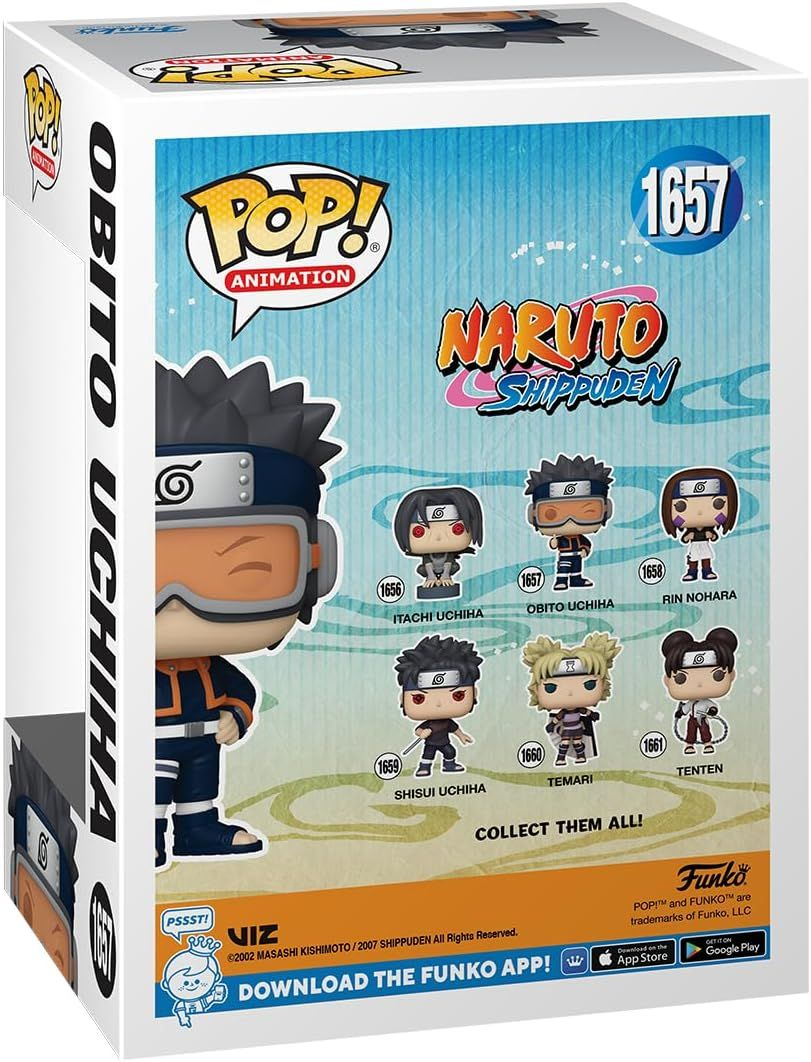 Колекційна фігурка Funko POP! Naruto: Obito Uchiha (5908305248408)фото3