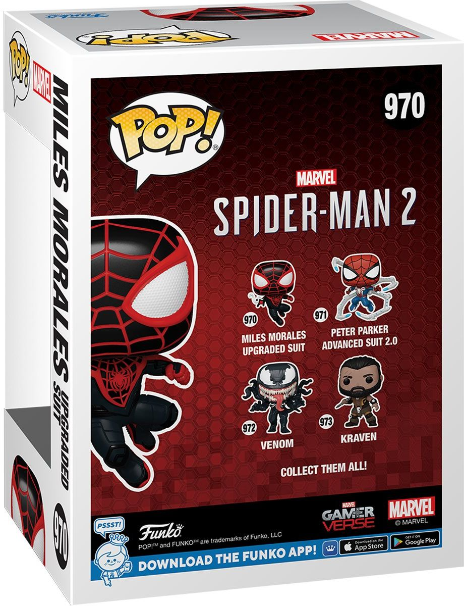 Колекційна фігурка Funko POP! Spider-Man 2: Miles Morales (5908305247708)фото3