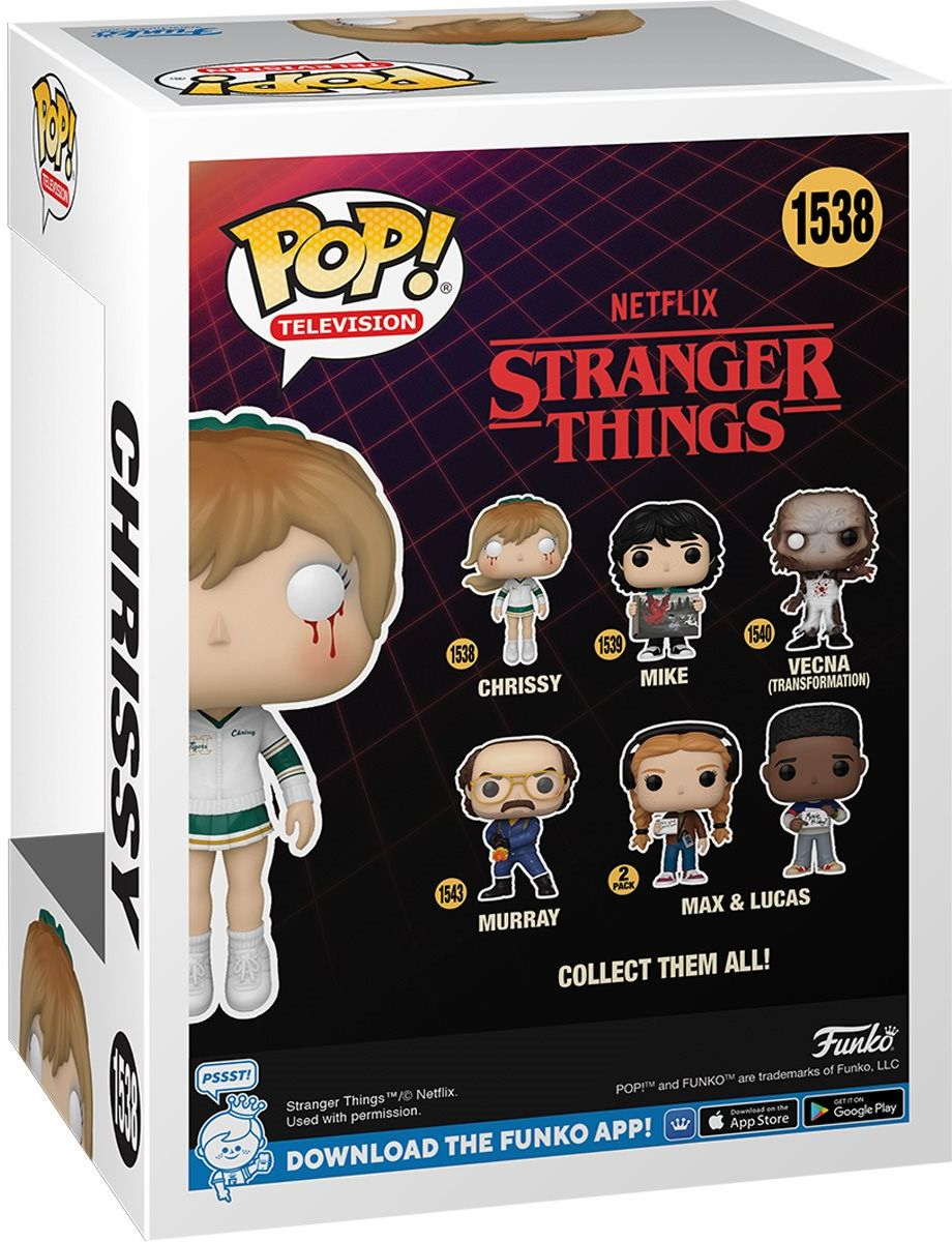 Колекційна фігурка Funko POP! Stranger Things S4: Chrissy Floating (BD) (5908305249481)фото3