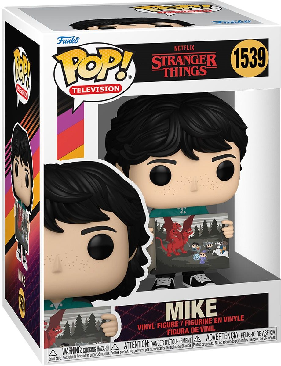 Коллекционная фигурка Funko POP! Stranger Things S4: Mike w/Will's Painting (5908305249474) фото 2