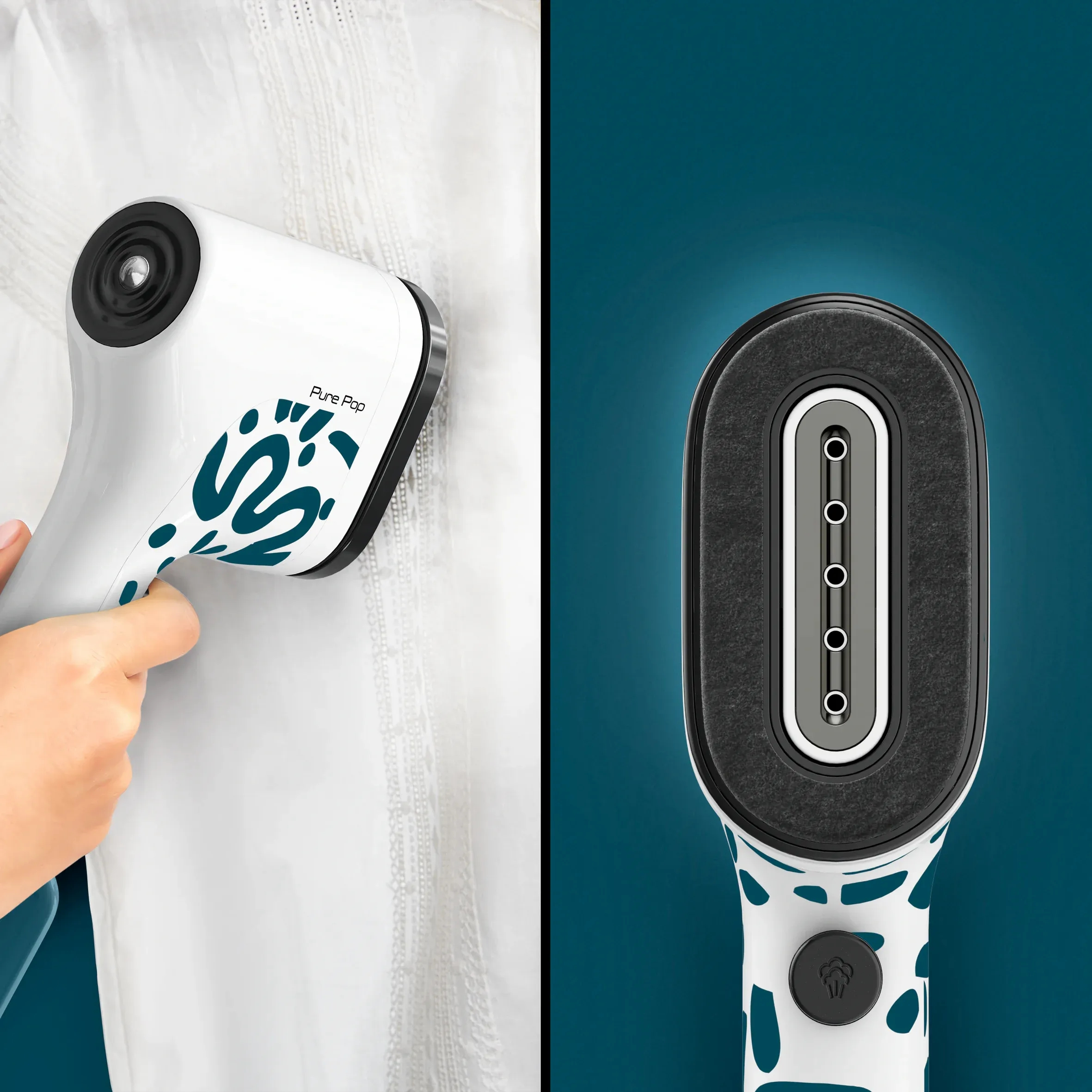 Отпариватель Tefal Pure Pop Home &amp; Travel DT2040E1 фото 