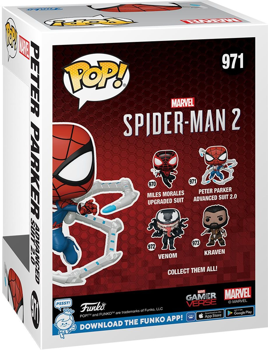 Колекційна фігурка Funko POP! Spider-Man 2: Peter Parker Suit (5908305247715)фото3