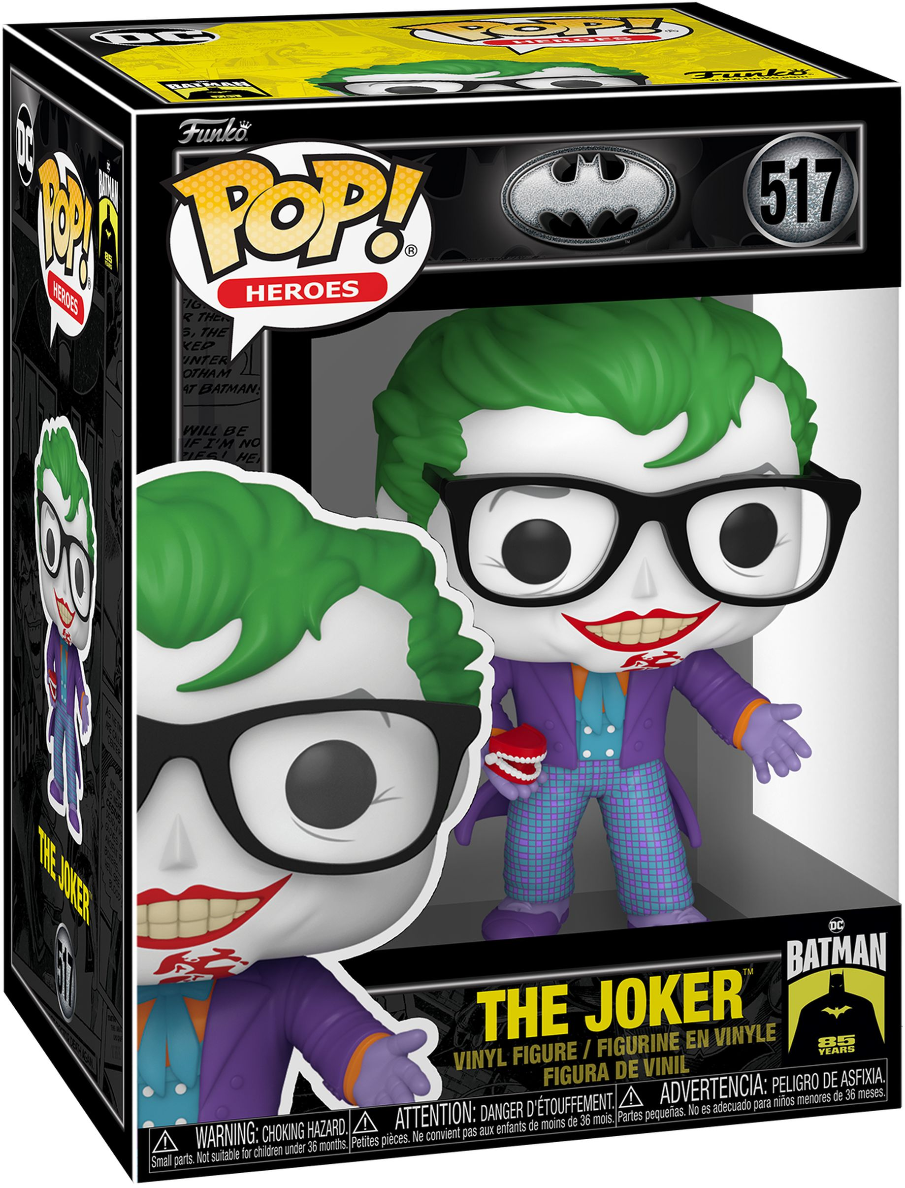 Колекційна фігурка Funko POP! BM 85th: The Joker w/Teeth (5908305249337)фото2