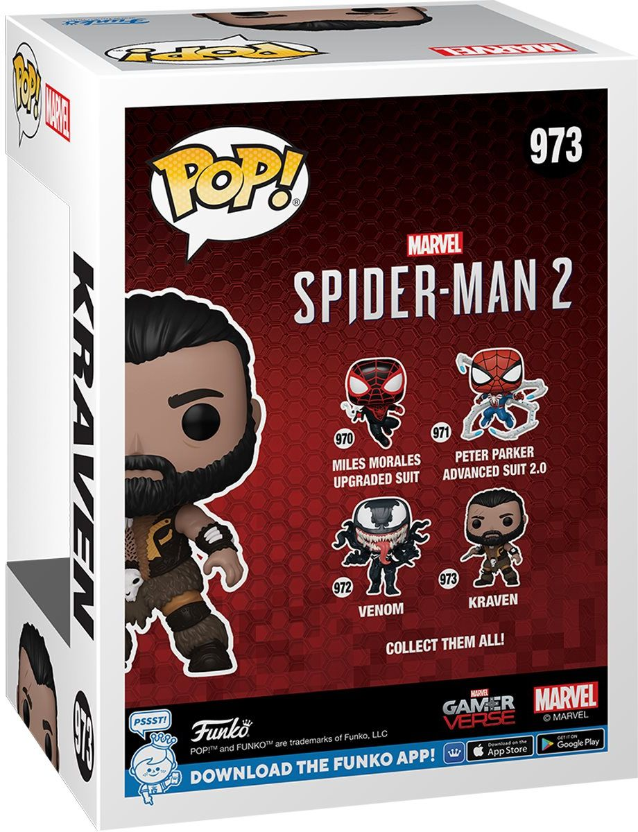 Колекційна фігурка Funko POP! Spider-Man 2: Kraven (5908305247692)фото3