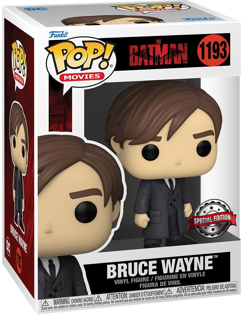 Колекційна фігурка Funko POP! The Batman: Bruce Wayne (Suit) (5908305242499)фото2