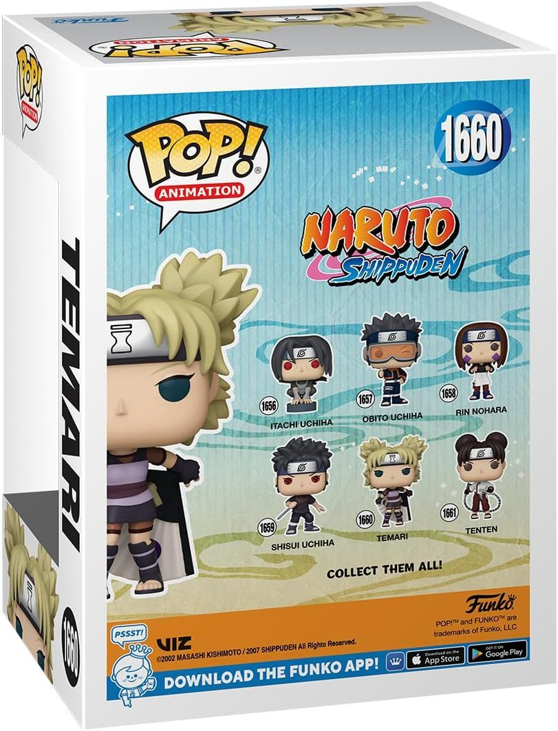 Колекційна фігурка Funko POP! Naruto: Temari (5908305248422)фото3