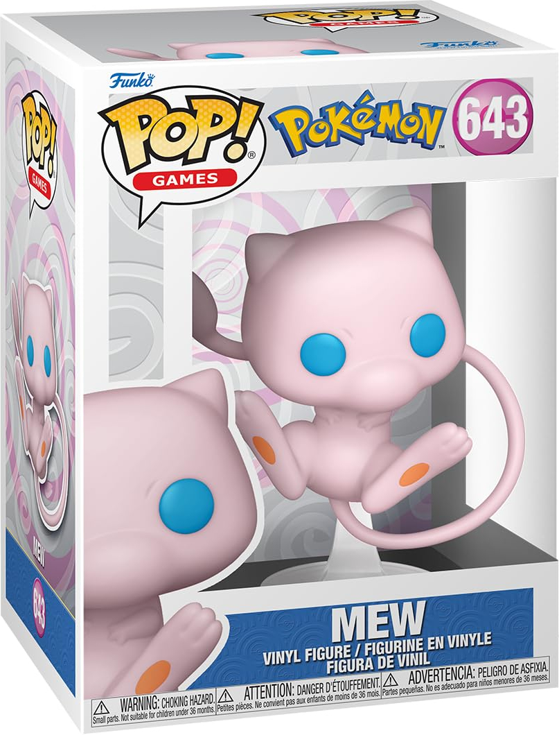 Колекційна фігурка Funko POP! Pokemon: Mew (5908305247180)фото2