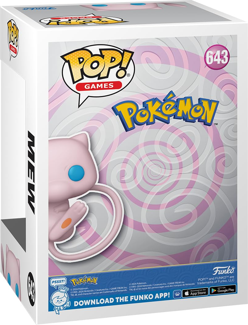 Колекційна фігурка Funko POP! Pokemon: Mew (5908305247180)фото3