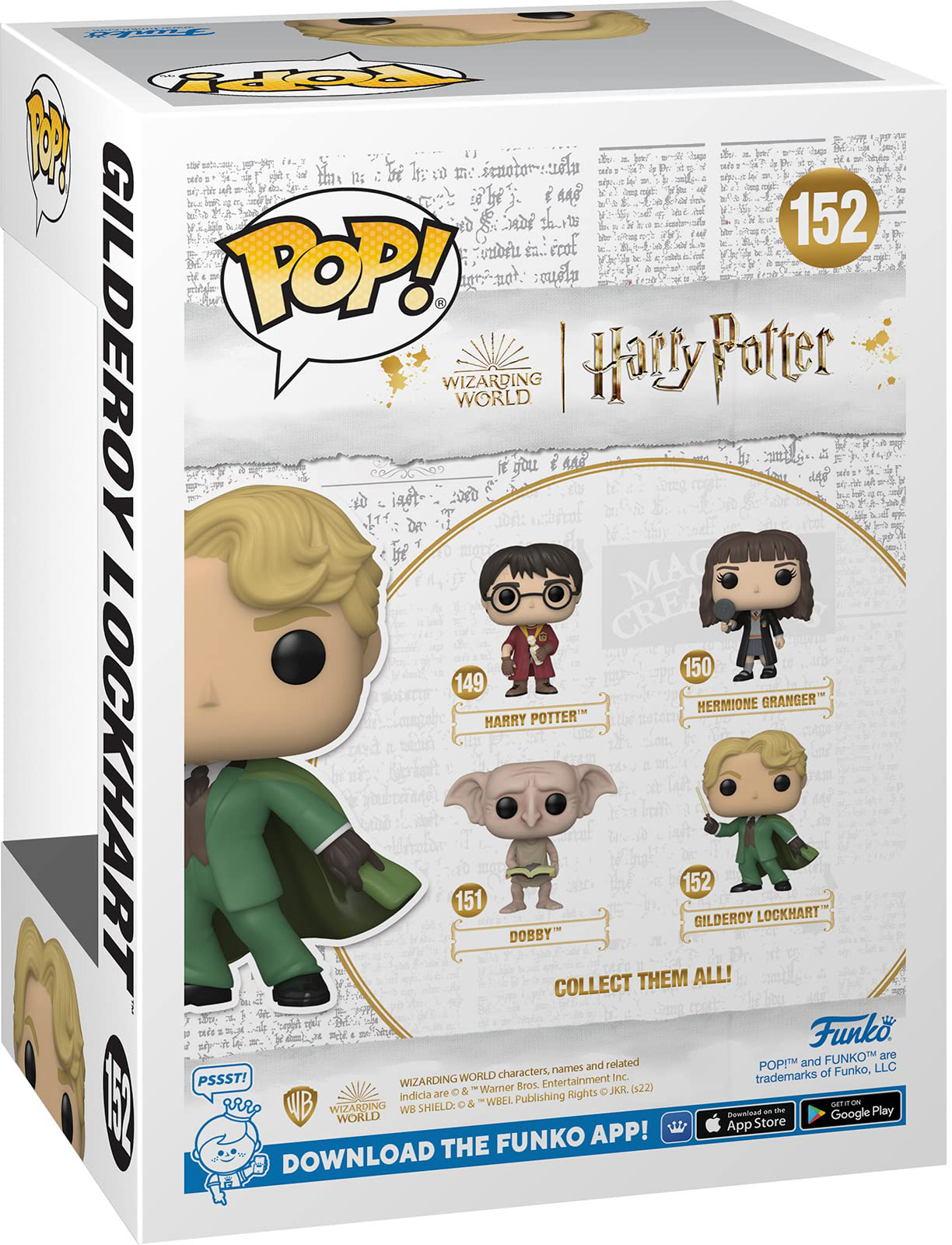 Коллекционная фигурка Funko POP! Harry Potter CoS 20th: Gilderoy Lockhart (5908305241577) фото 3