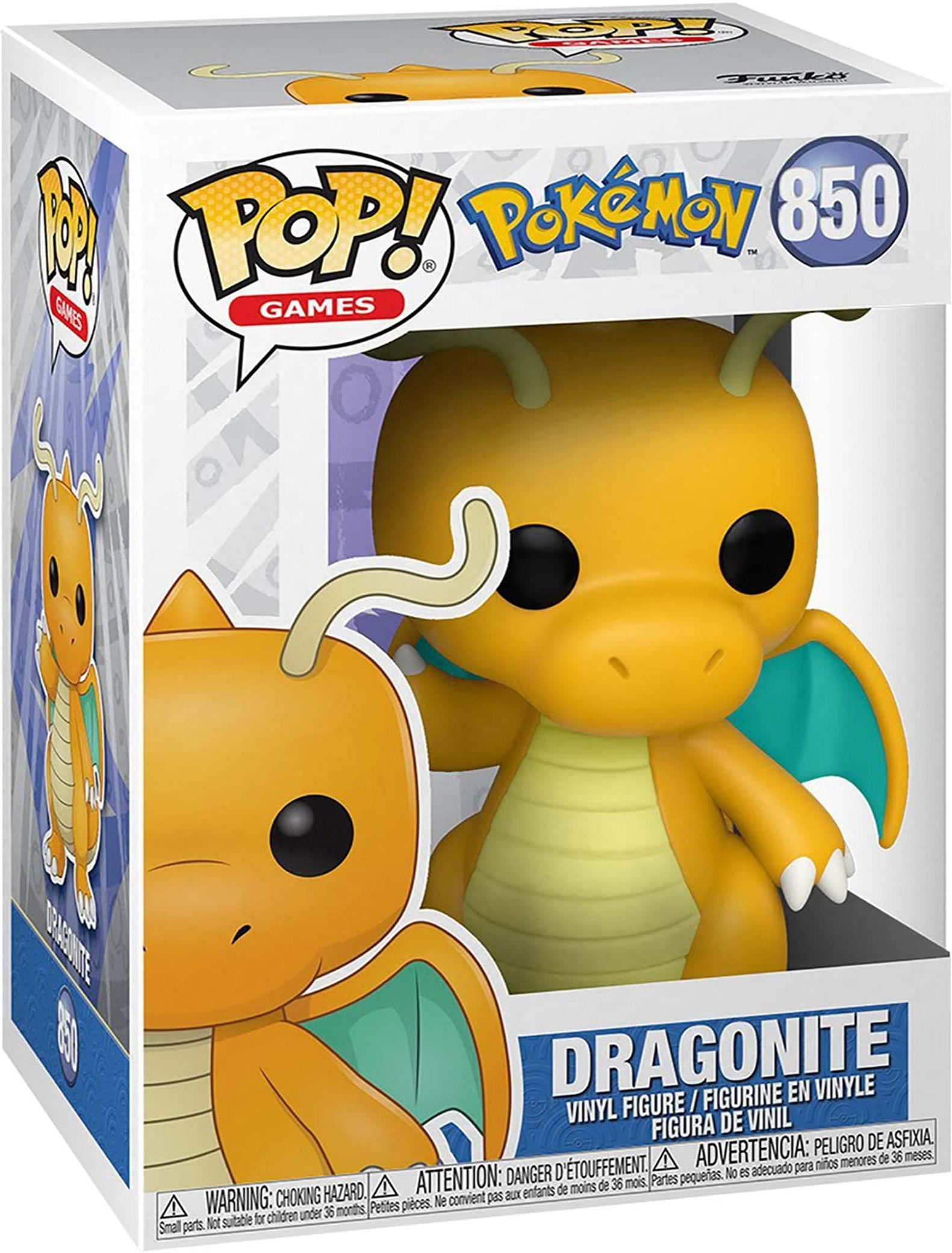 Колекційна фігурка Funko POP! Pokemon: Dragonite (5908305247166)фото3