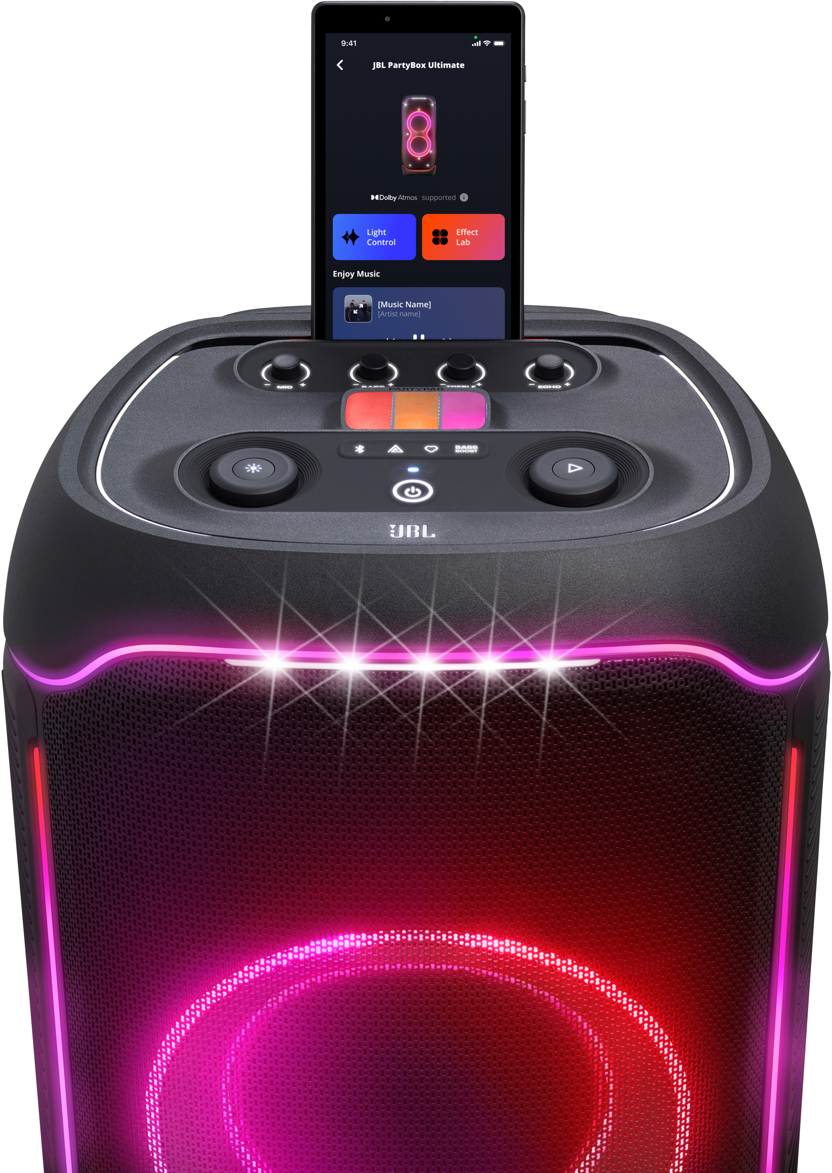 Акустическая система JBL PartyBox Ultimate Black (JBLPARTYBOXULTEU) фото 13