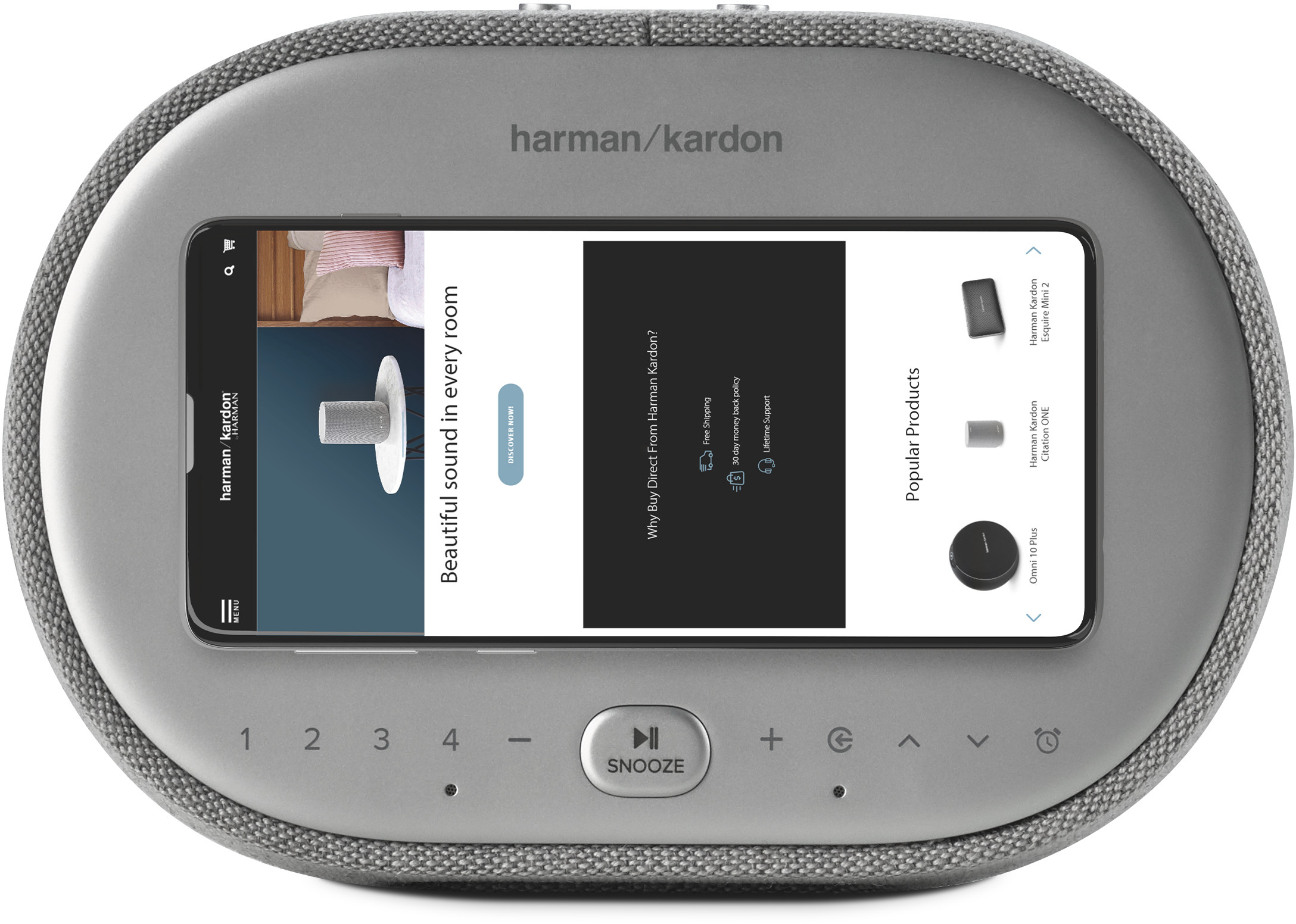 Акустическая система Harman Kardon Citation Oasis FM Grey (HKCITAOASISFMGRYEP) фото 15