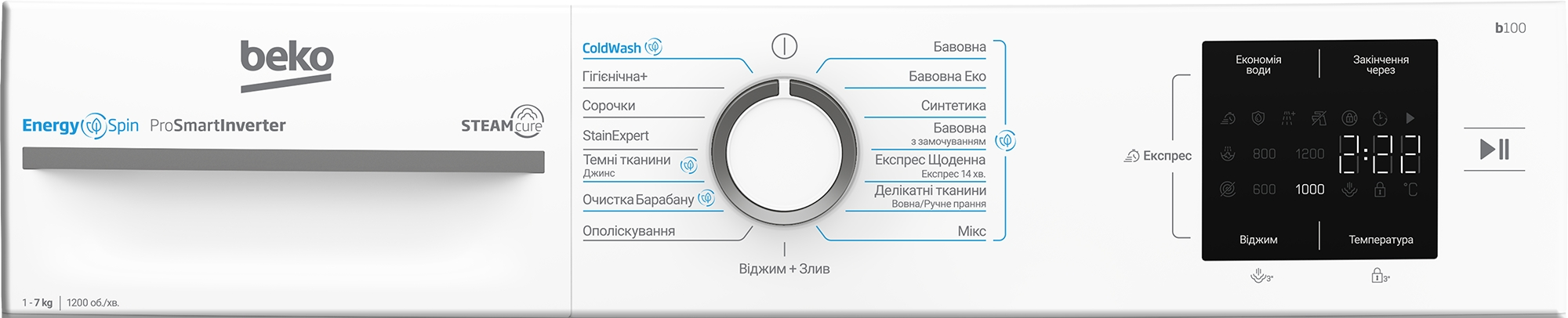 Стиральная машина Beko BM1WFSU37233WW фото 7