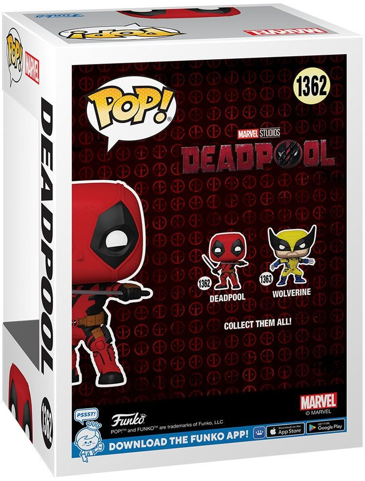 Колекційна фігурка Funko POP! Marvel Deadpool 3: Deadpool (5908305248064)фото3