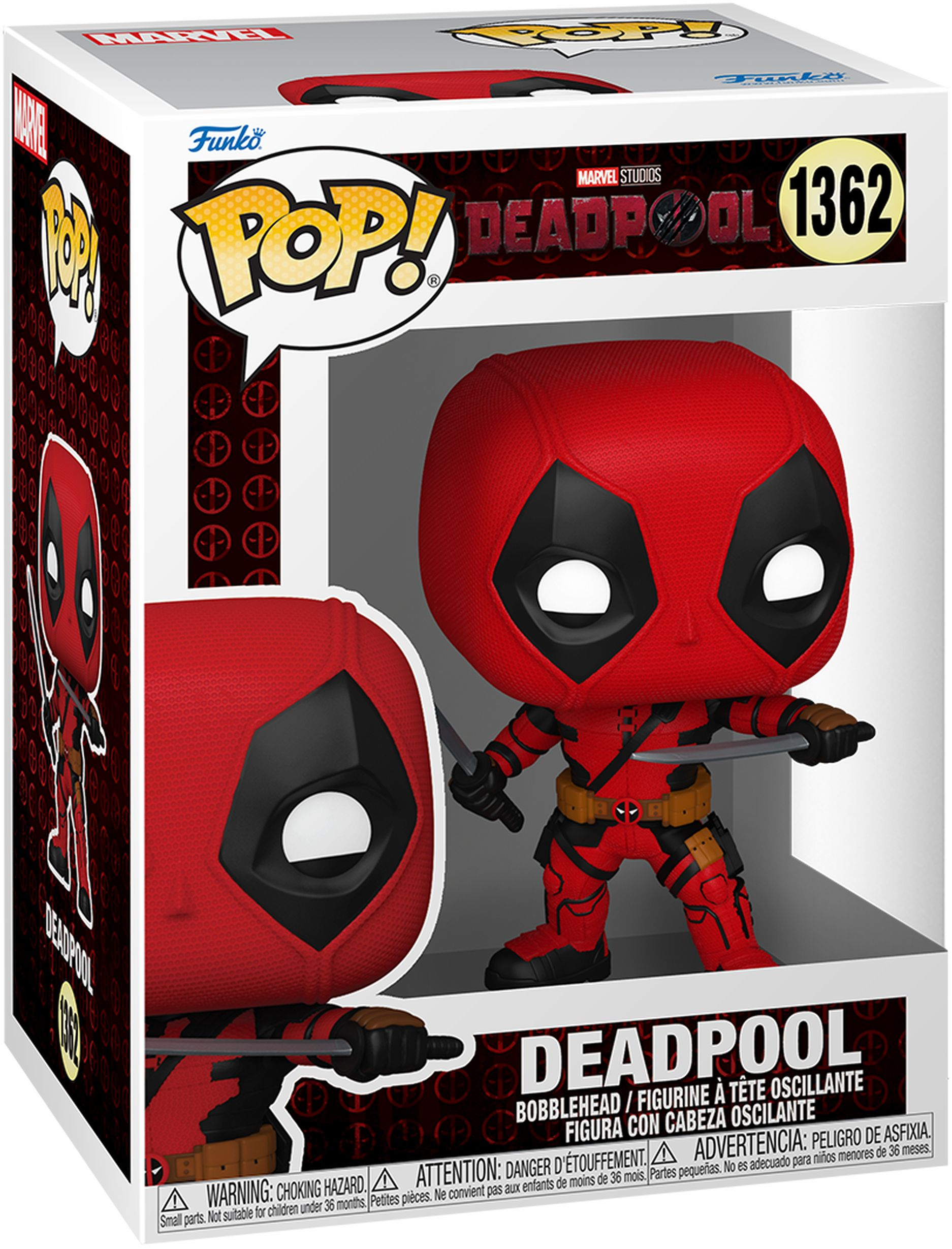 Колекційна фігурка Funko POP! Marvel Deadpool 3: Deadpool (5908305248064)фото2