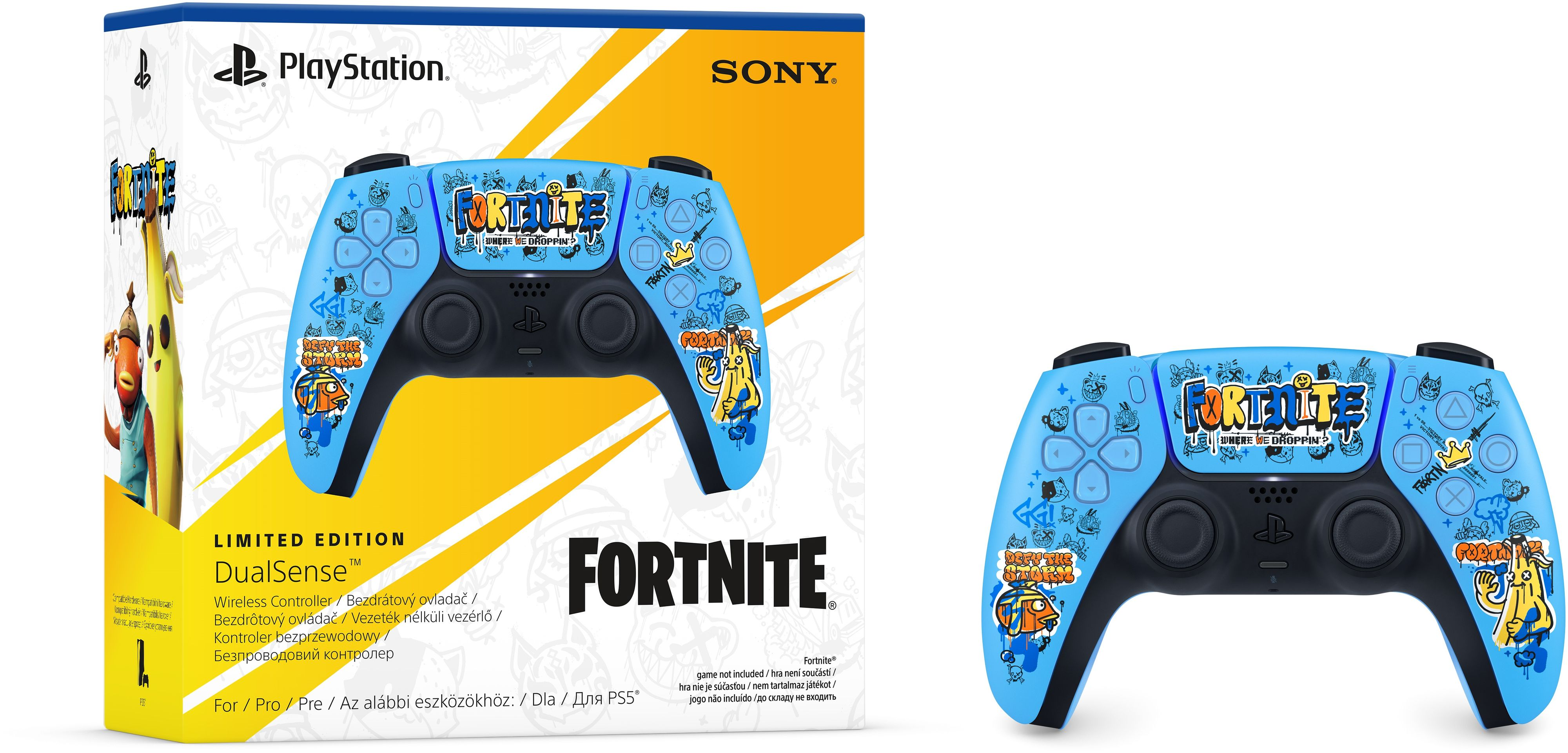 Беспроводной геймпад DualSense для PS5 Fortnite Limited Edition (1000045433) фото 2