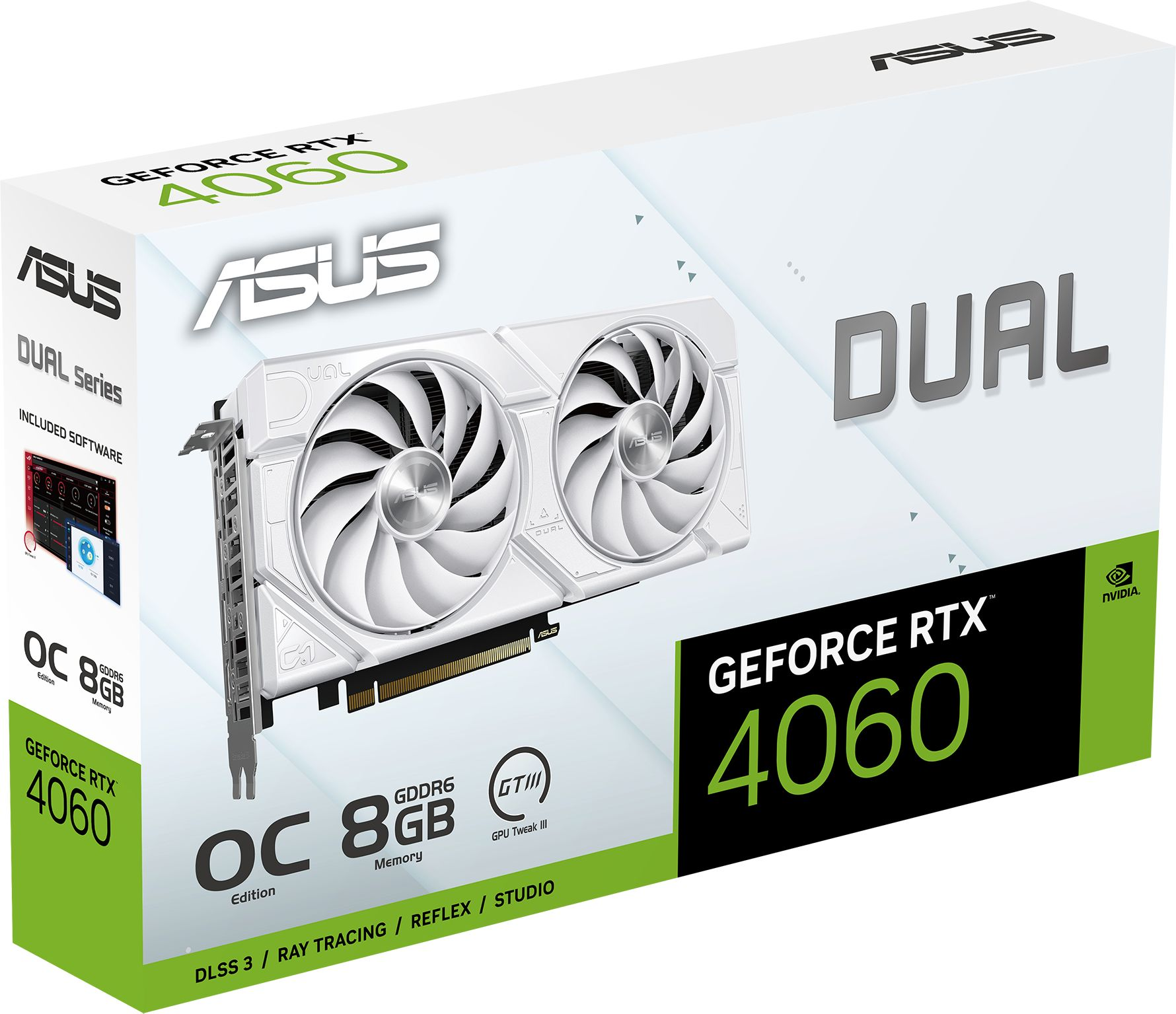 Видеокарта ASUS GeForce RTX 4060 8GB GDDR6 DUAL OC EVO WHITE (90YV0JCB-M0NA00) фото 10