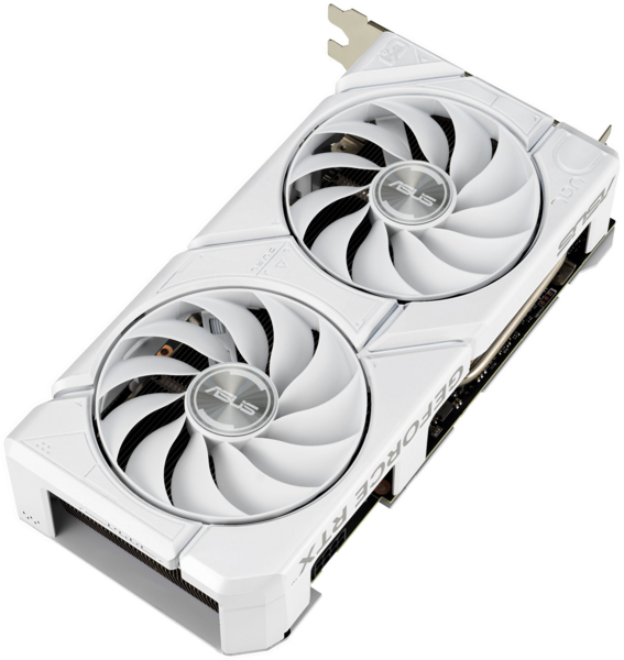 ASUS RTX 4060 DUAL OC WHITE 8GB おまけ付き Видеокарта ASUS GeForce RTX 4060 8GB GDDR6 DUAL OC EVO WHITE