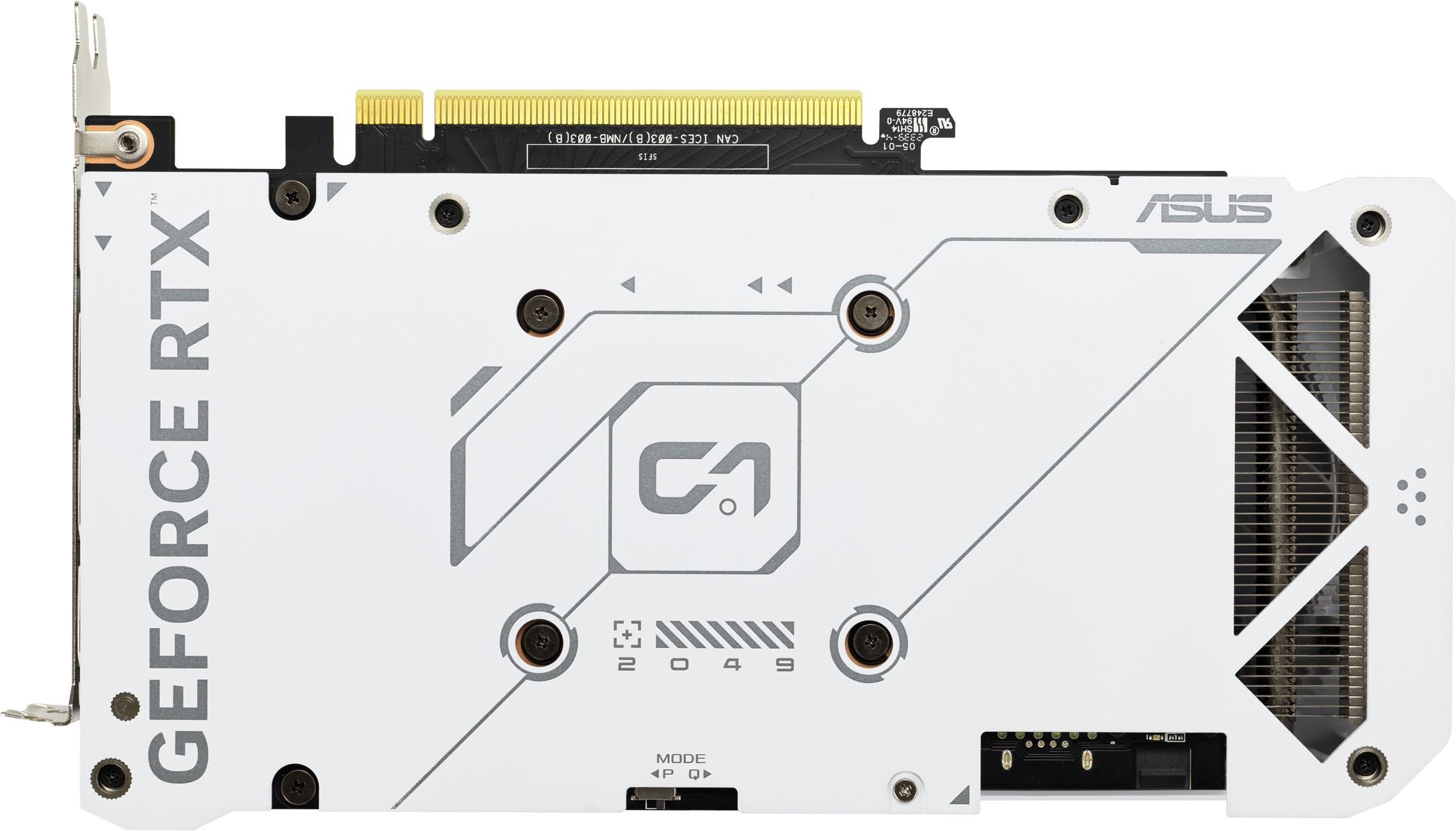 Видеокарта ASUS GeForce RTX 4060 8GB GDDR6 DUAL OC EVO WHITE (90YV0JCB-M0NA00) фото 7