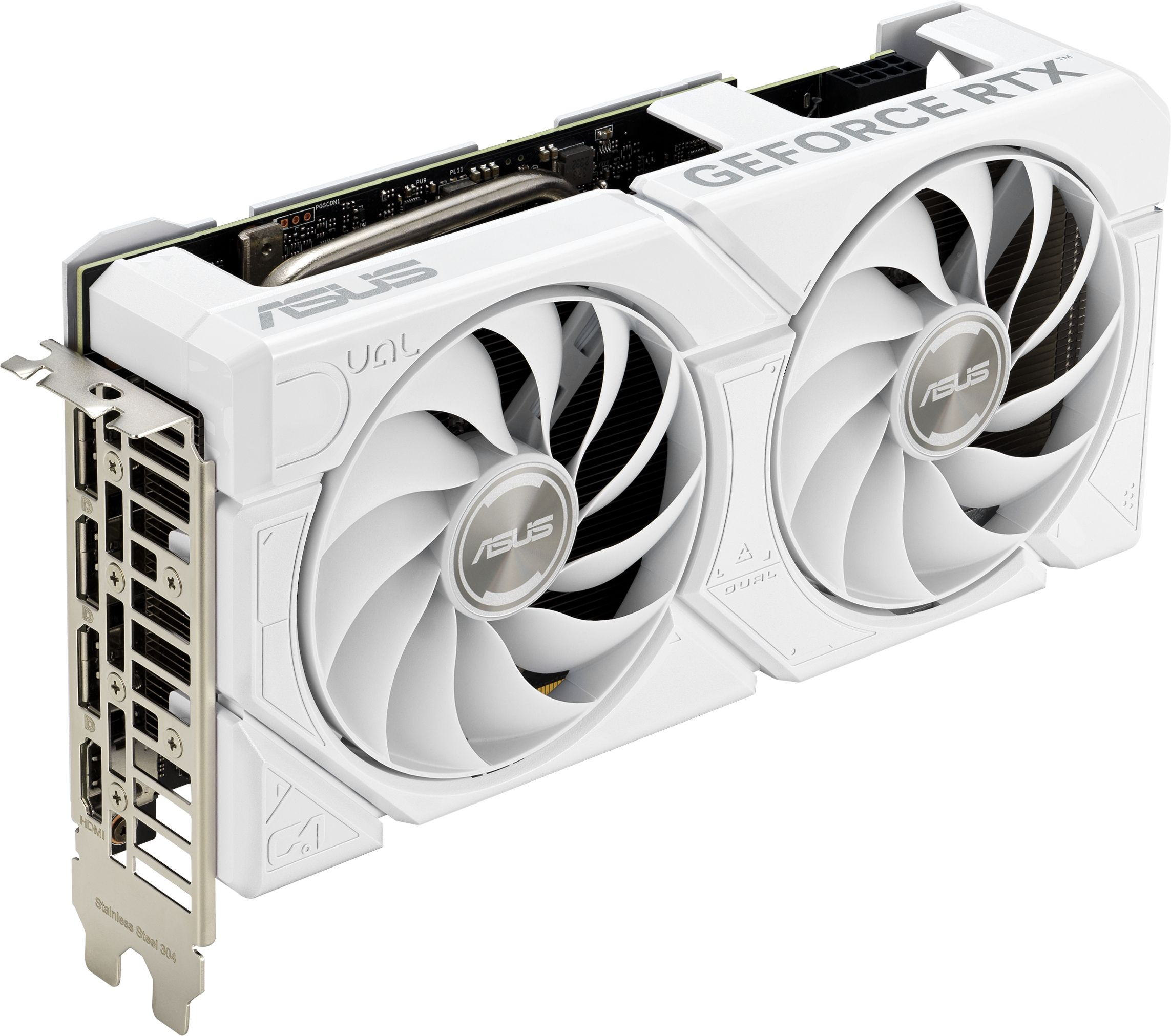 Видеокарта ASUS GeForce RTX 4060 8GB GDDR6 DUAL OC EVO WHITE (90YV0JCB-M0NA00) фото 5