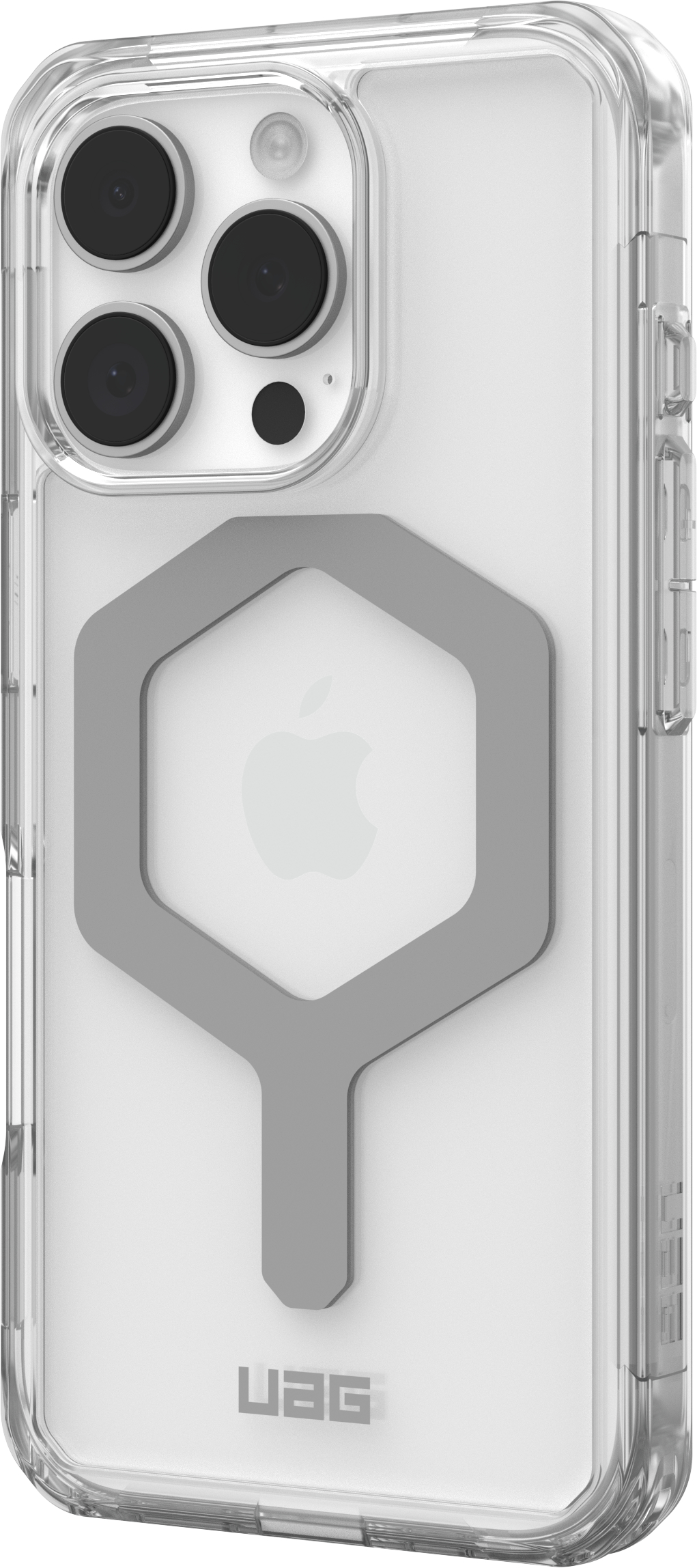 Чехол UAG для Apple iPhone 16 Pro, Plyo Magsafe, Ice/Silver (114480114333) фото 4