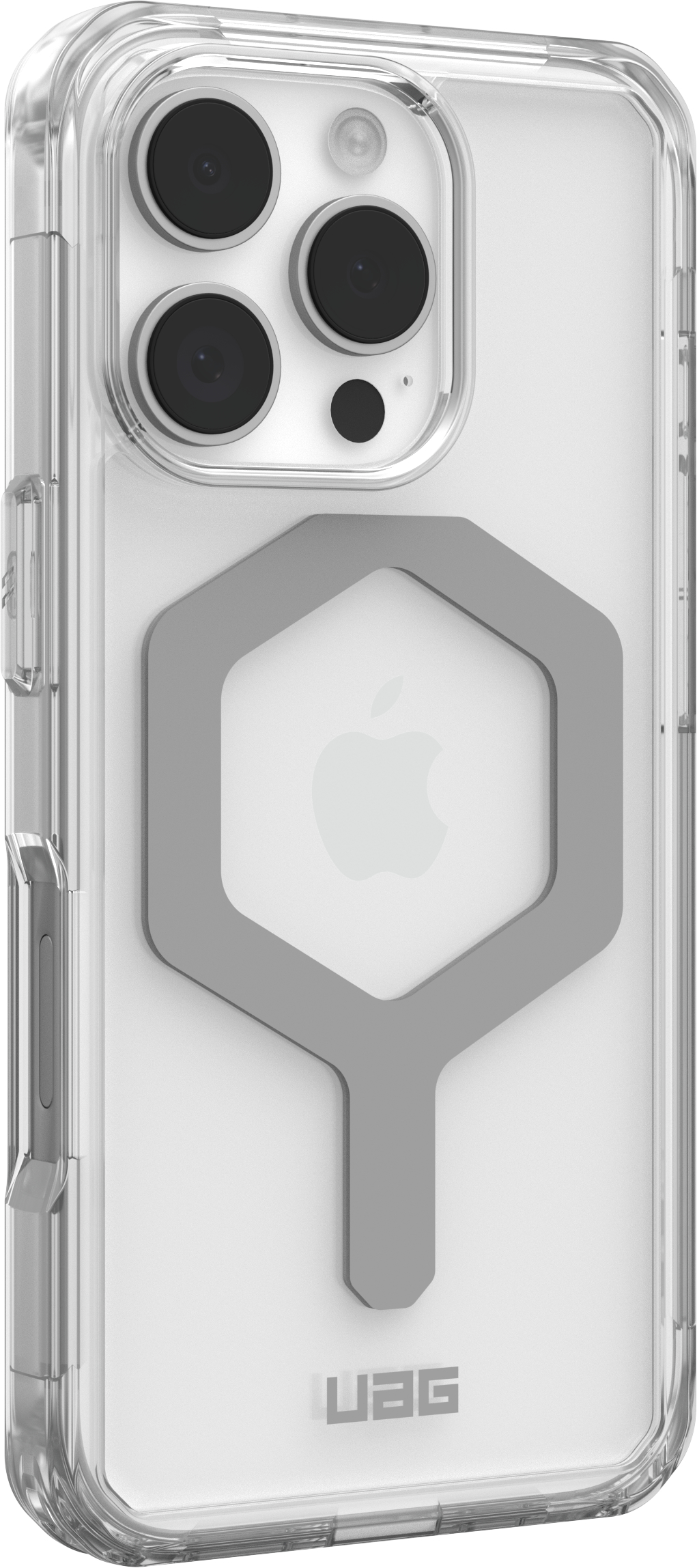 Чехол UAG для Apple iPhone 16 Pro, Plyo Magsafe, Ice/Silver (114480114333) фото 3