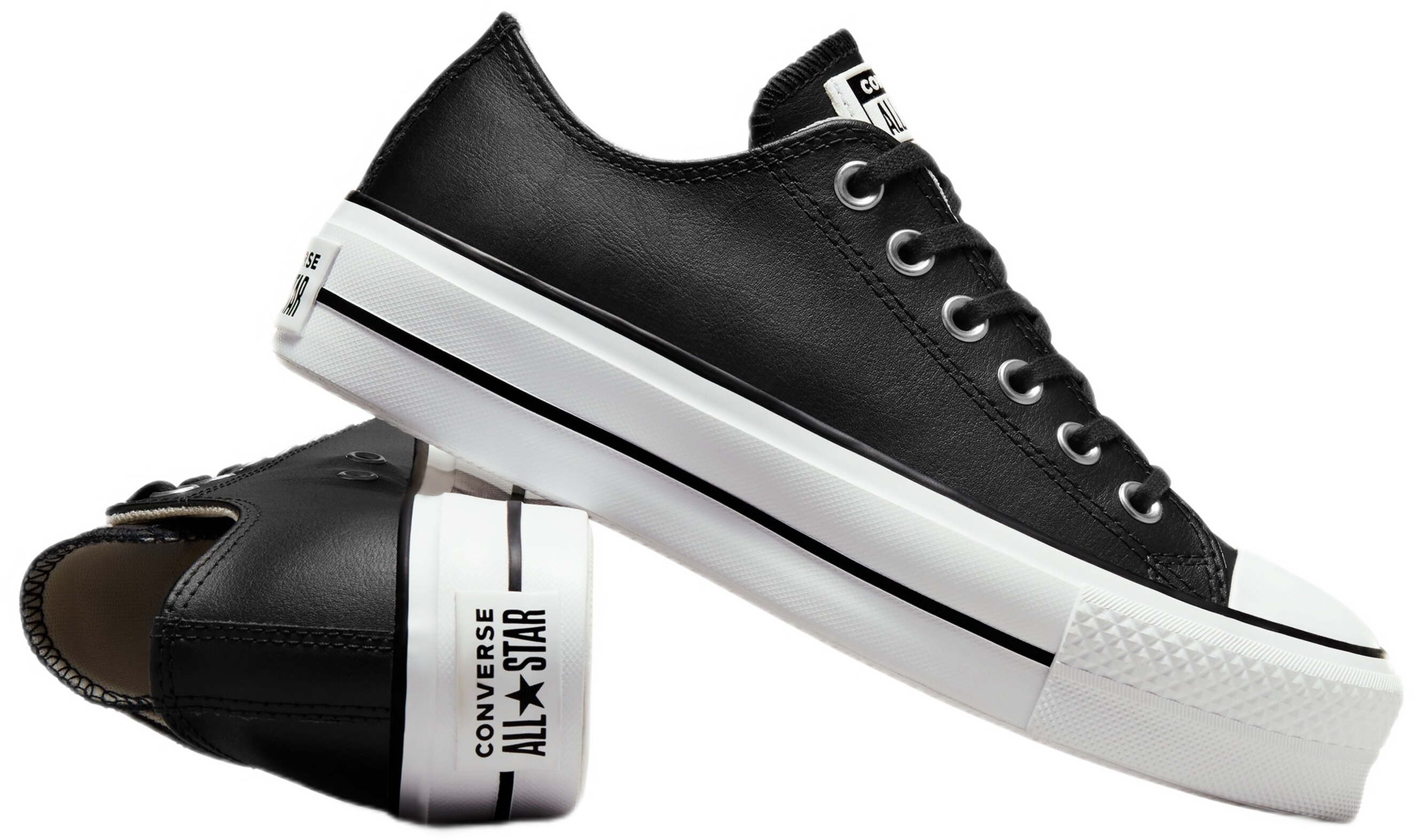 Кеды женские Converse Ctas Lift Ox 561681C 39.5 (6.5 US) черные фото 5