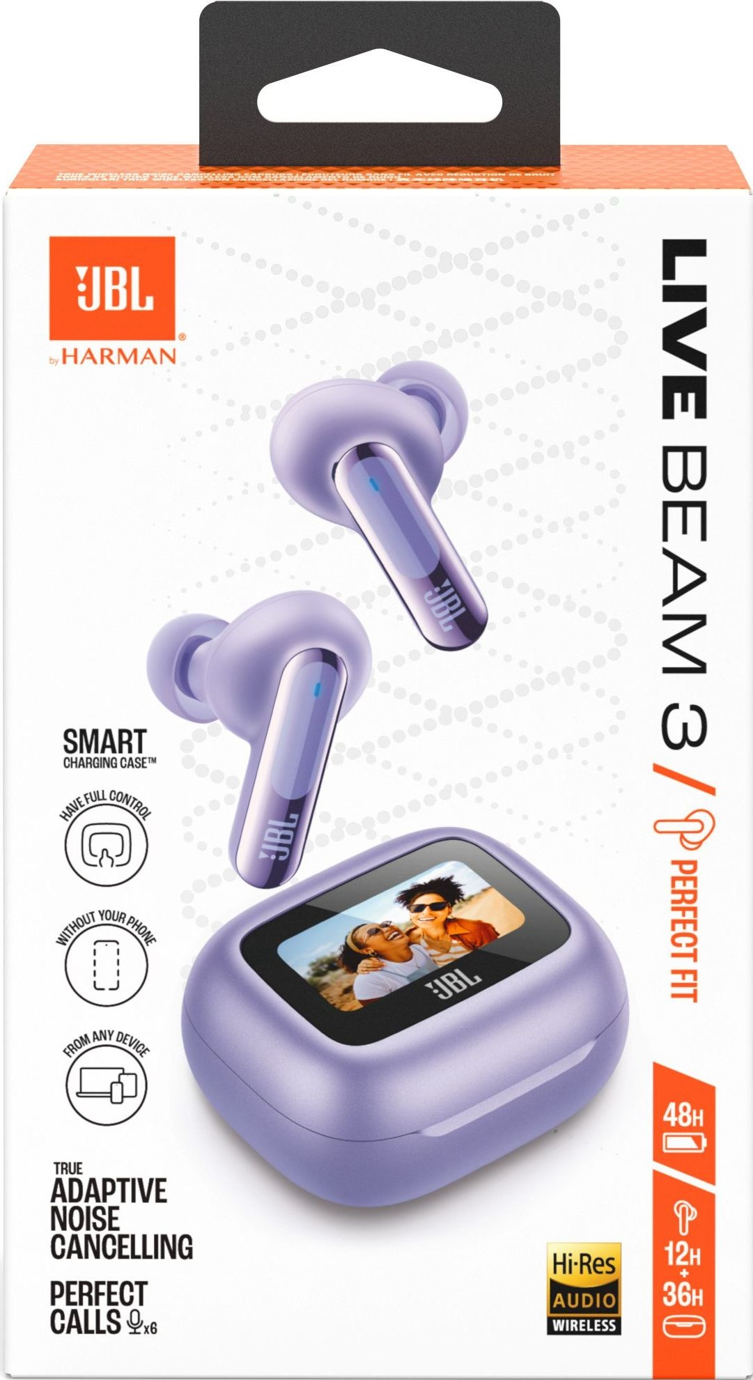 Наушники JBL Live Beam 3 Purple (JBLLIVEBEAM3PUR) фото 14