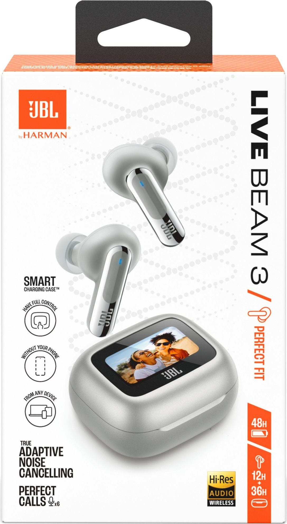 Наушники JBL Live Beam 3 Silver (JBLLIVEBEAM3SIL) фото 14