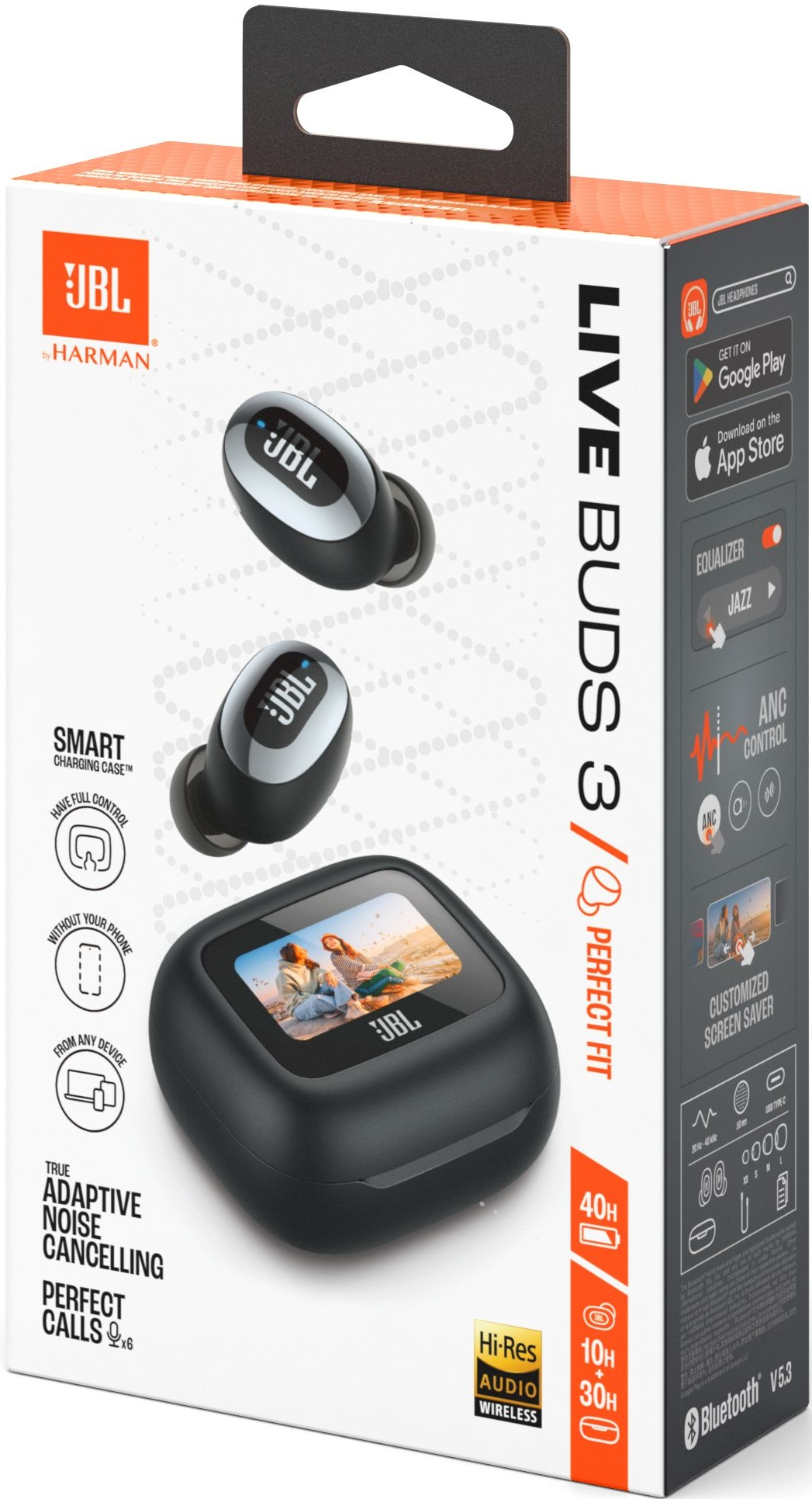 Наушники JBL Live Buds 3 Black (JBLLIVEBUDS3BLK) фото 15