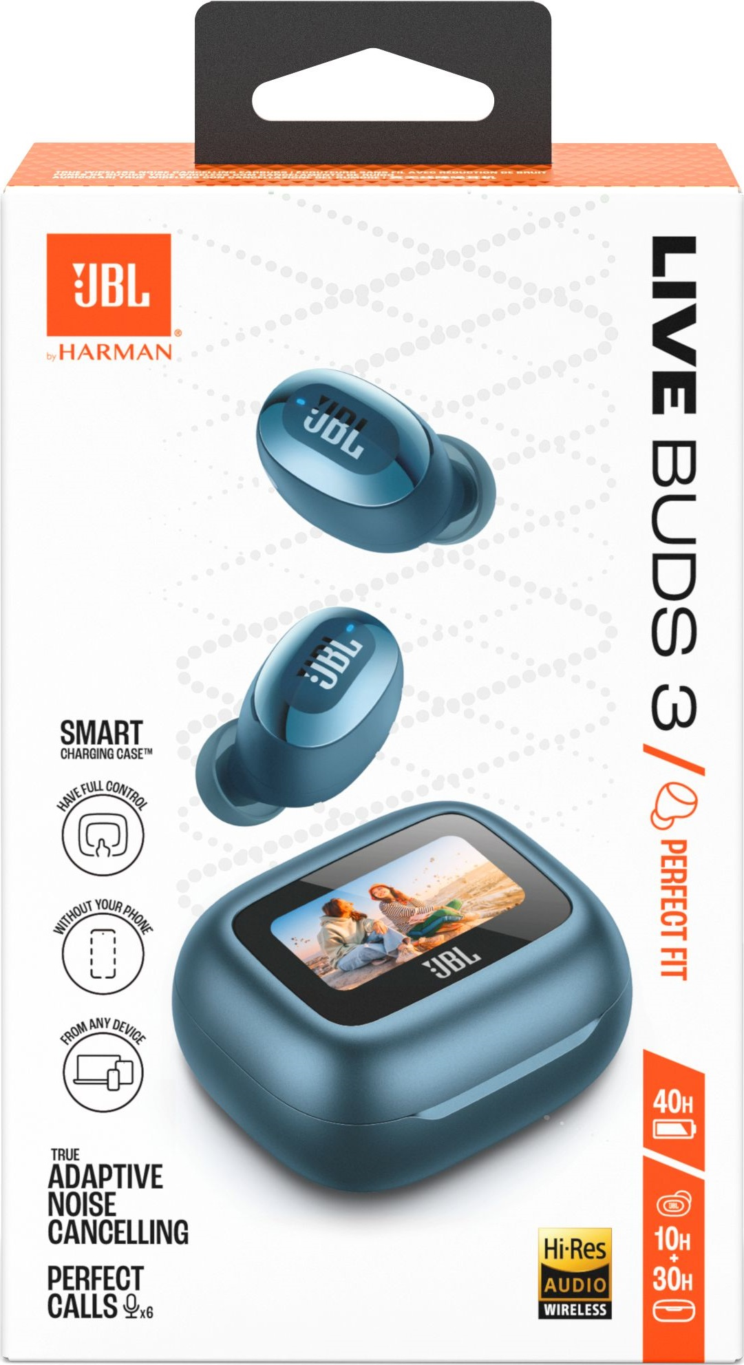 Навушники JBL Live Buds 3 Blue (JBLLIVEBUDS3BLU)фото14