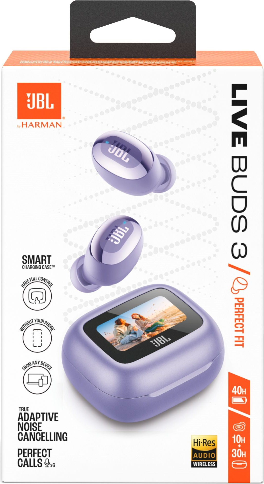 Навушники JBL Live Buds 3 Purple (JBLLIVEBUDS3PUR)фото14