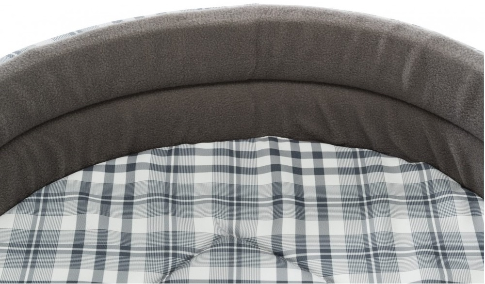 Лежак для собак Trixie Lucky до клітки з пінопластовою підкладкою 55*45см сірийфото