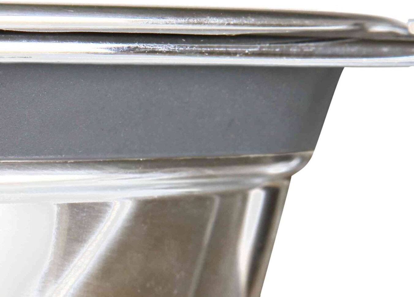 Миска для собак Trixie подвійна на нековзаючій підставці металева 13 см 2*450 млфото