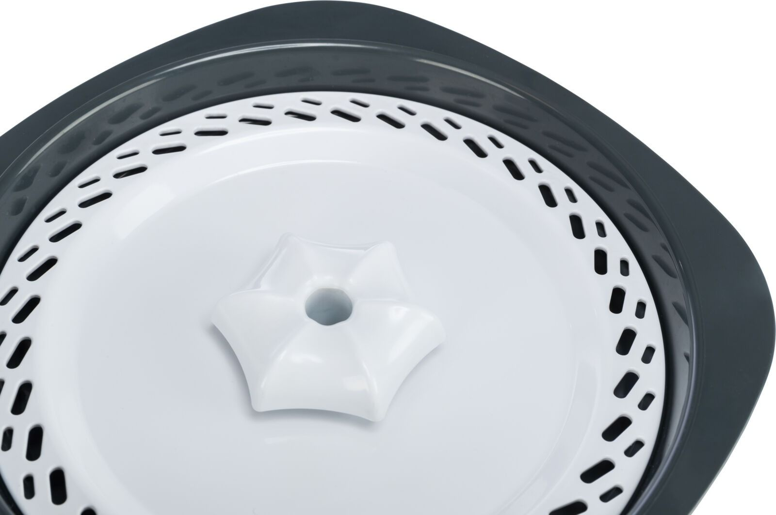 Поїлка-фонтан для котів Trixie Flower пластикова 18.5*13*18.5 см 2 лфото4