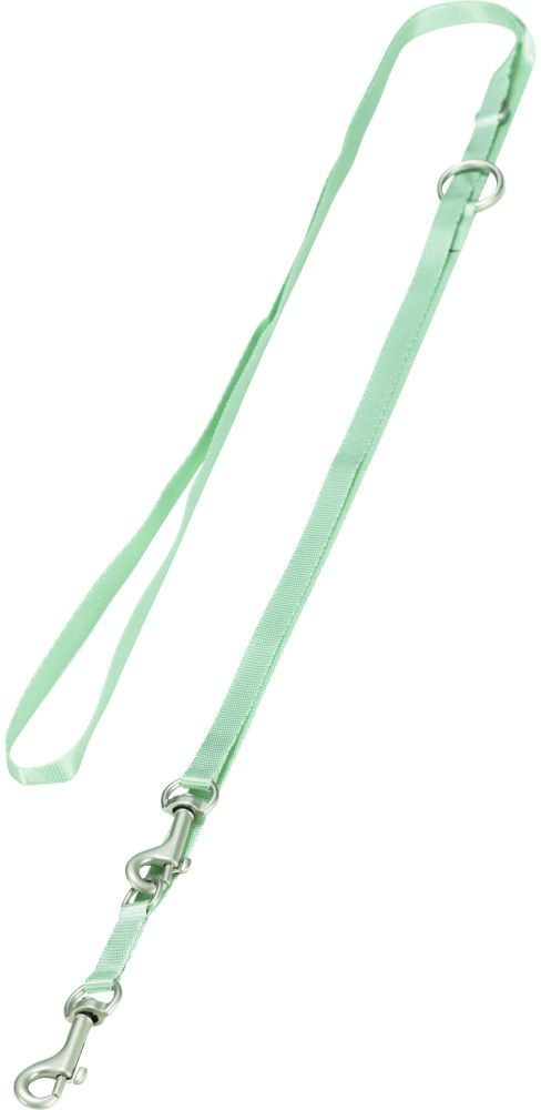 Шлея з повідцем для цуценят Trixie S–M 26–34 см 10 мм 2 м м'ятнафото5