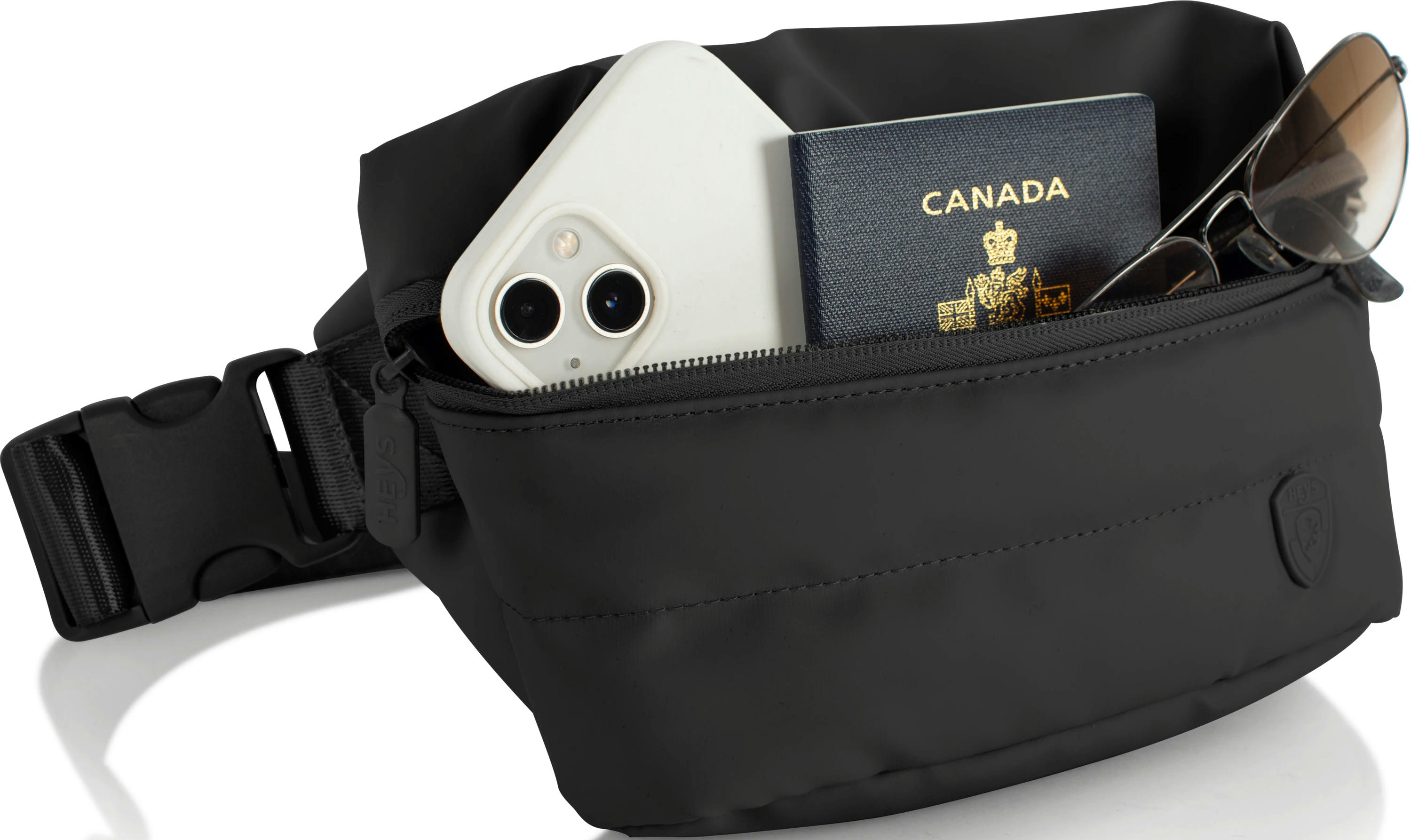 Сумка поясная Heys Puffer Mini Waist Bag Black (30128-0001-00) фото 7