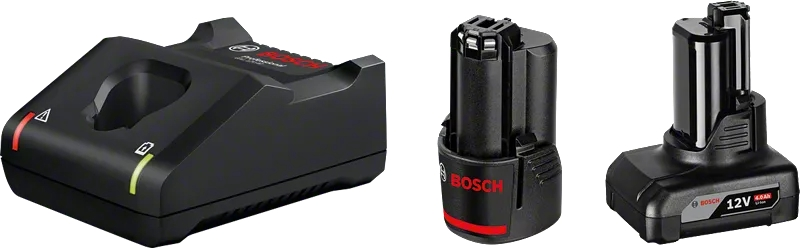 Набір акумулятора та зарядного пристрою Bosch GBA, 1х18В 2Аг, 1х18В 4Аг, ЗП GAL 12V-40фото