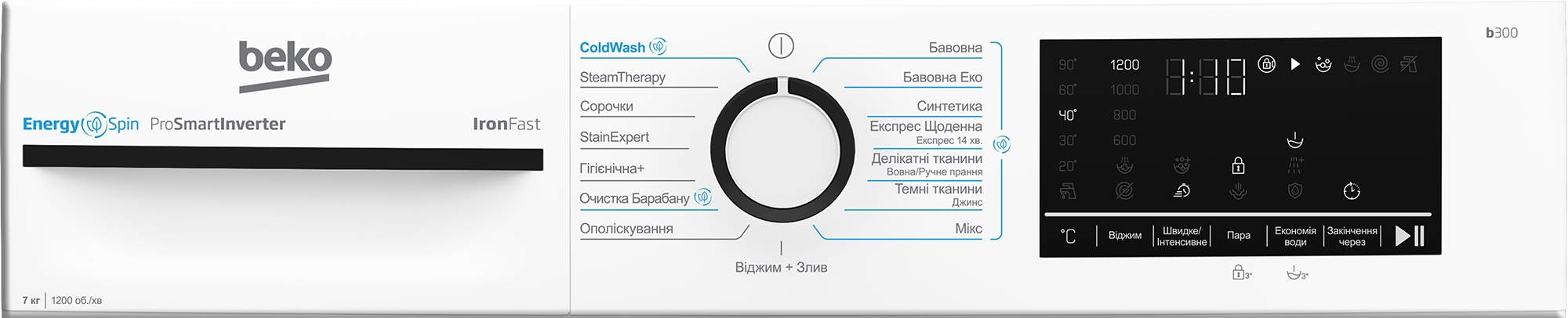 Стиральная машина Beko BM3WFSU47235WB фото 7